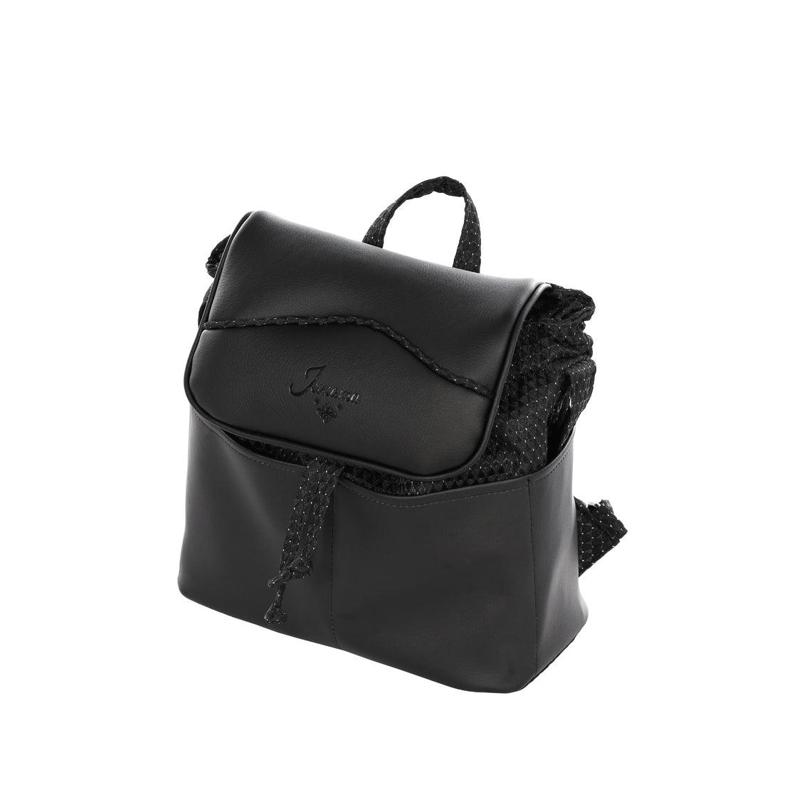 Junama - Carrinho de Bonecas com Malinha  - Mini Dolce - Black Silver
