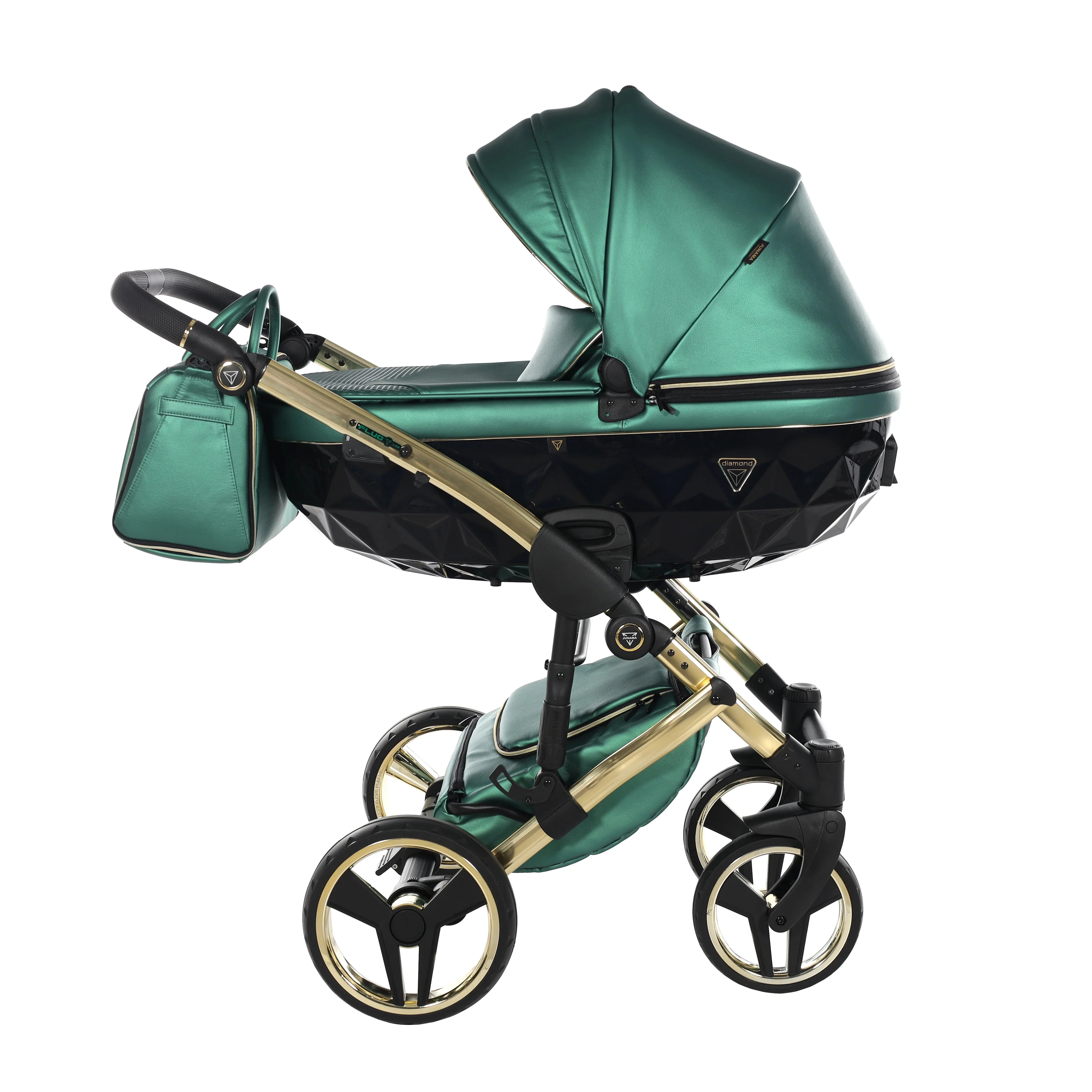 Junama - FLUO LINE - Green/Gold