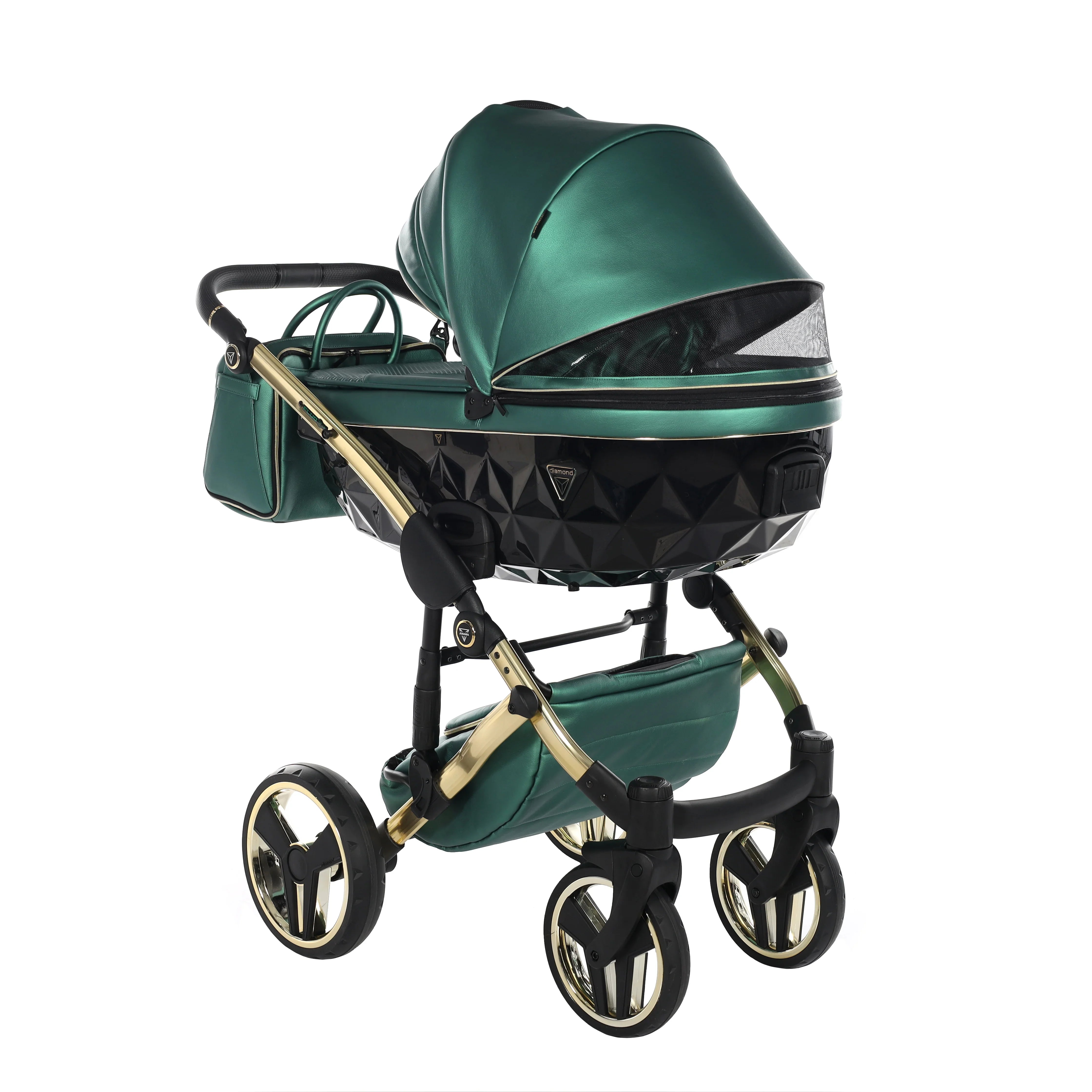 Junama - FLUO LINE - Green/Gold
