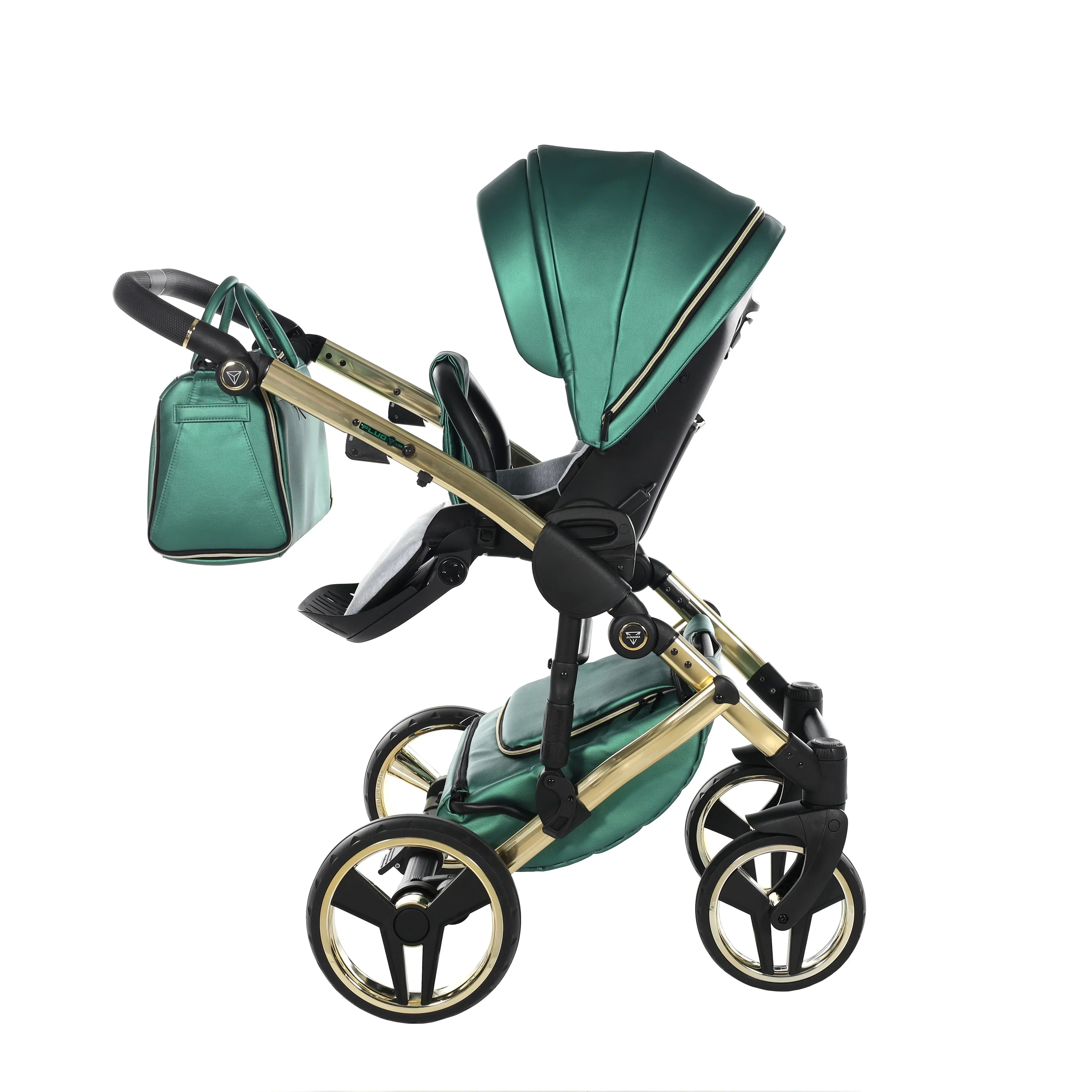 Junama - FLUO LINE MIRROR - Green/Gold 2x1