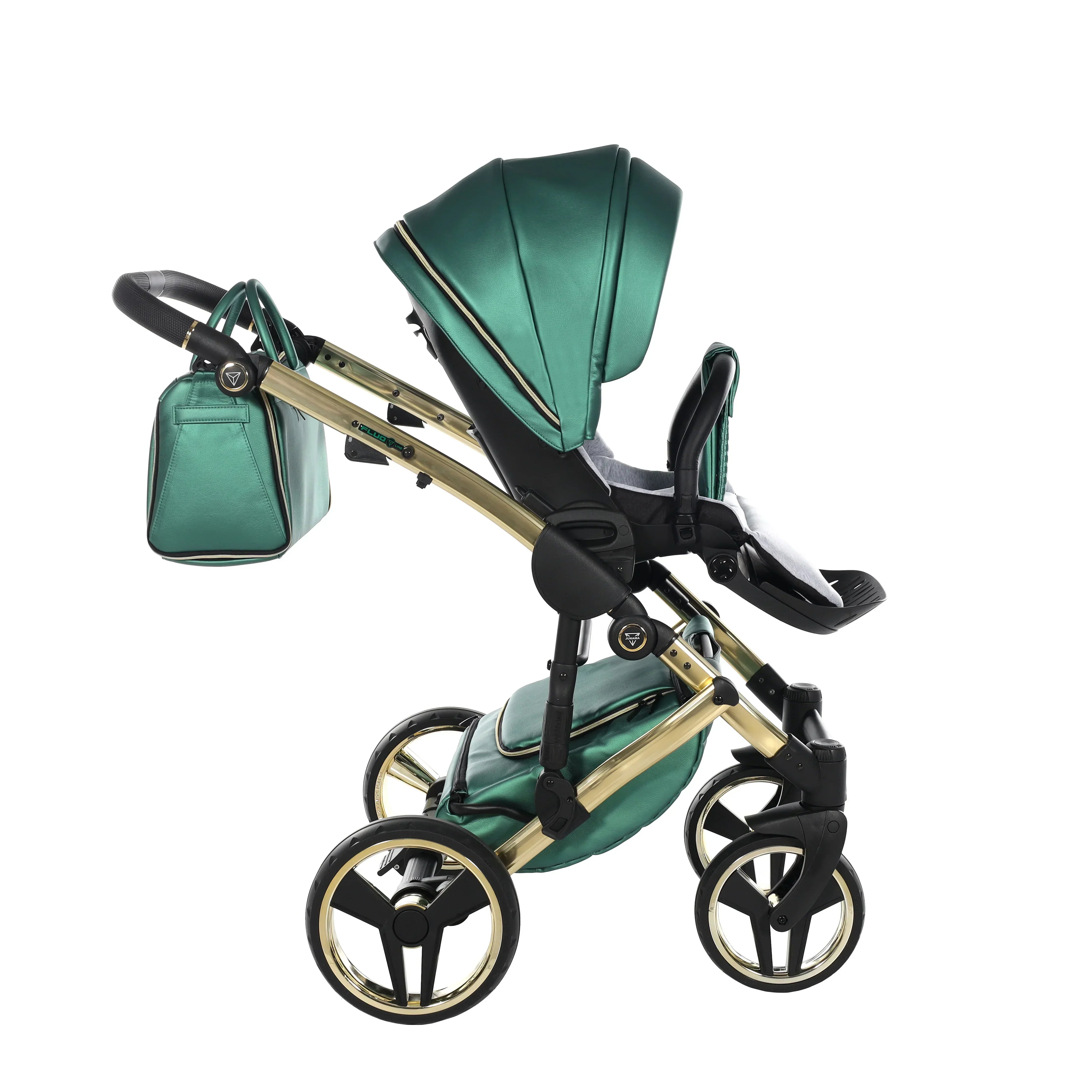 Junama - FLUO LINE MIRROR - Green/Gold 2x1