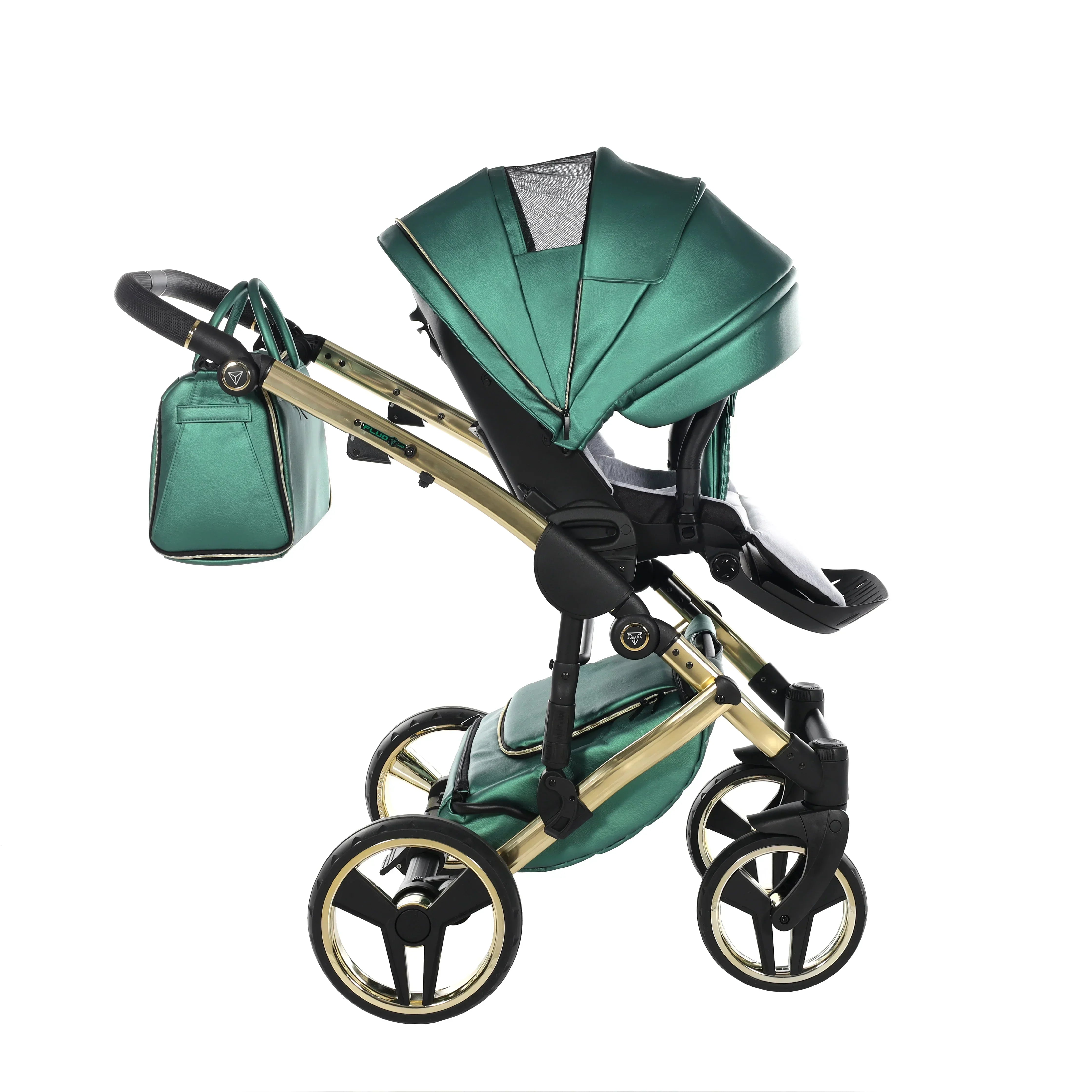Junama - FLUO LINE MIRROR - Green/Gold 2x1