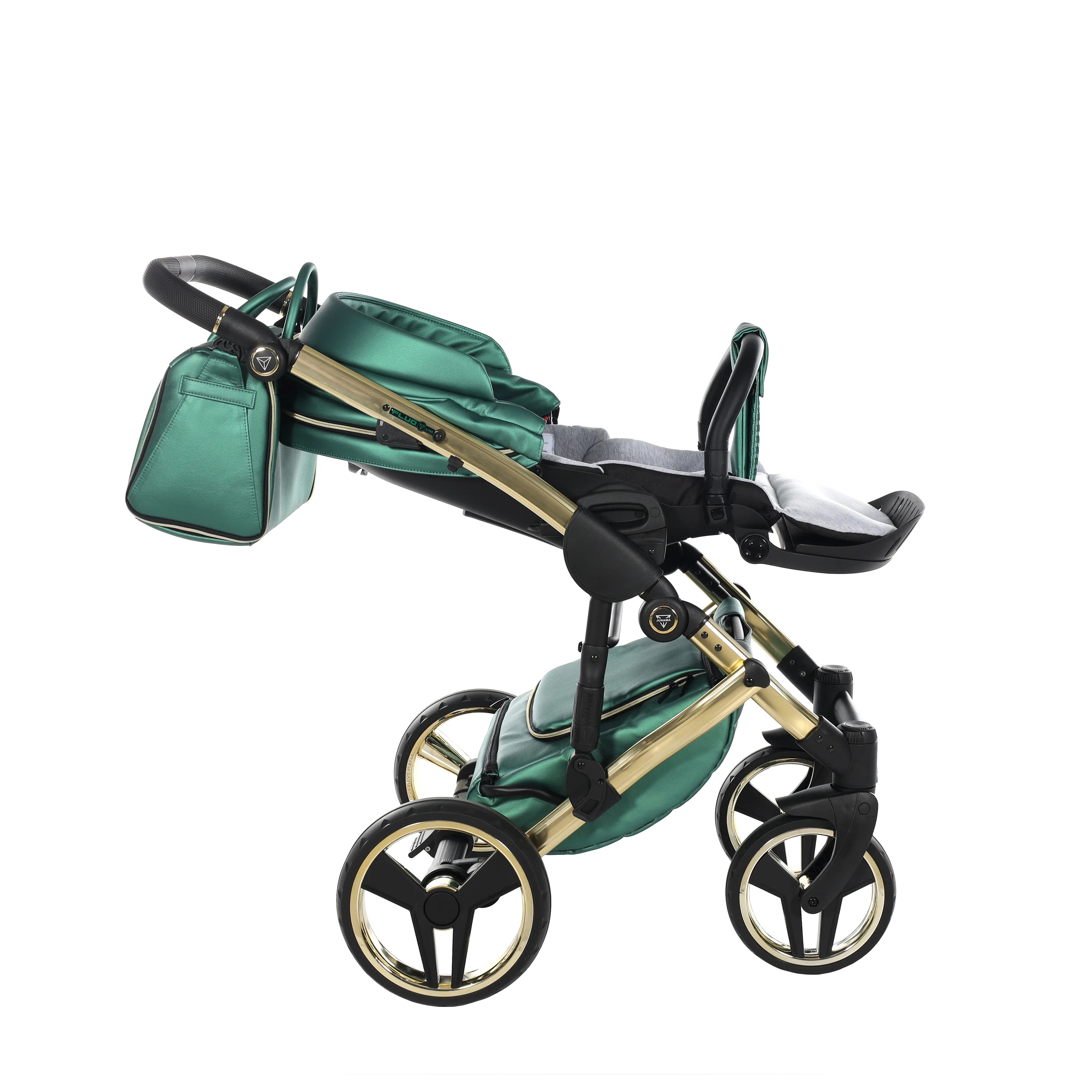 Junama - FLUO LINE - Green/Gold