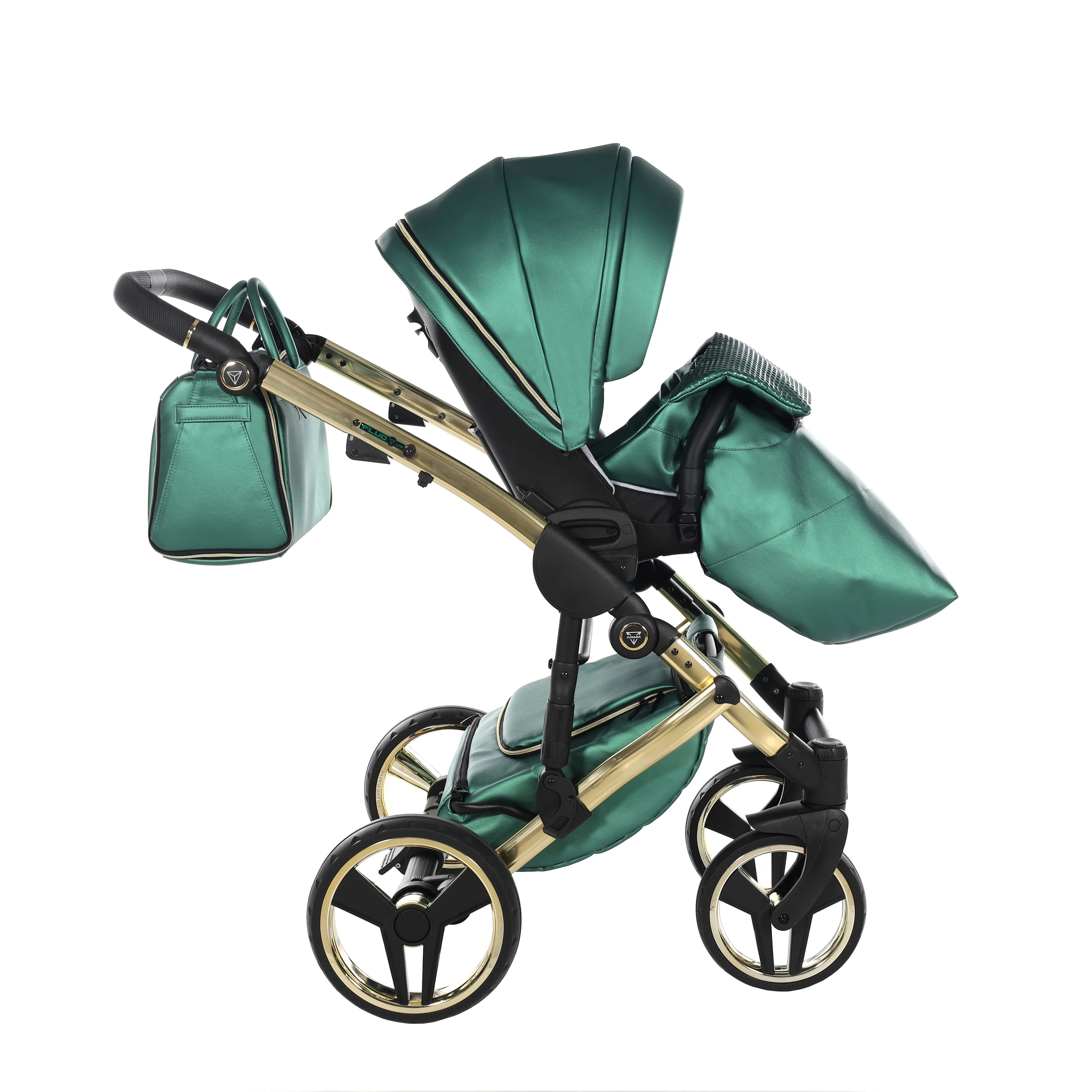 Junama - FLUO LINE - Green/Gold