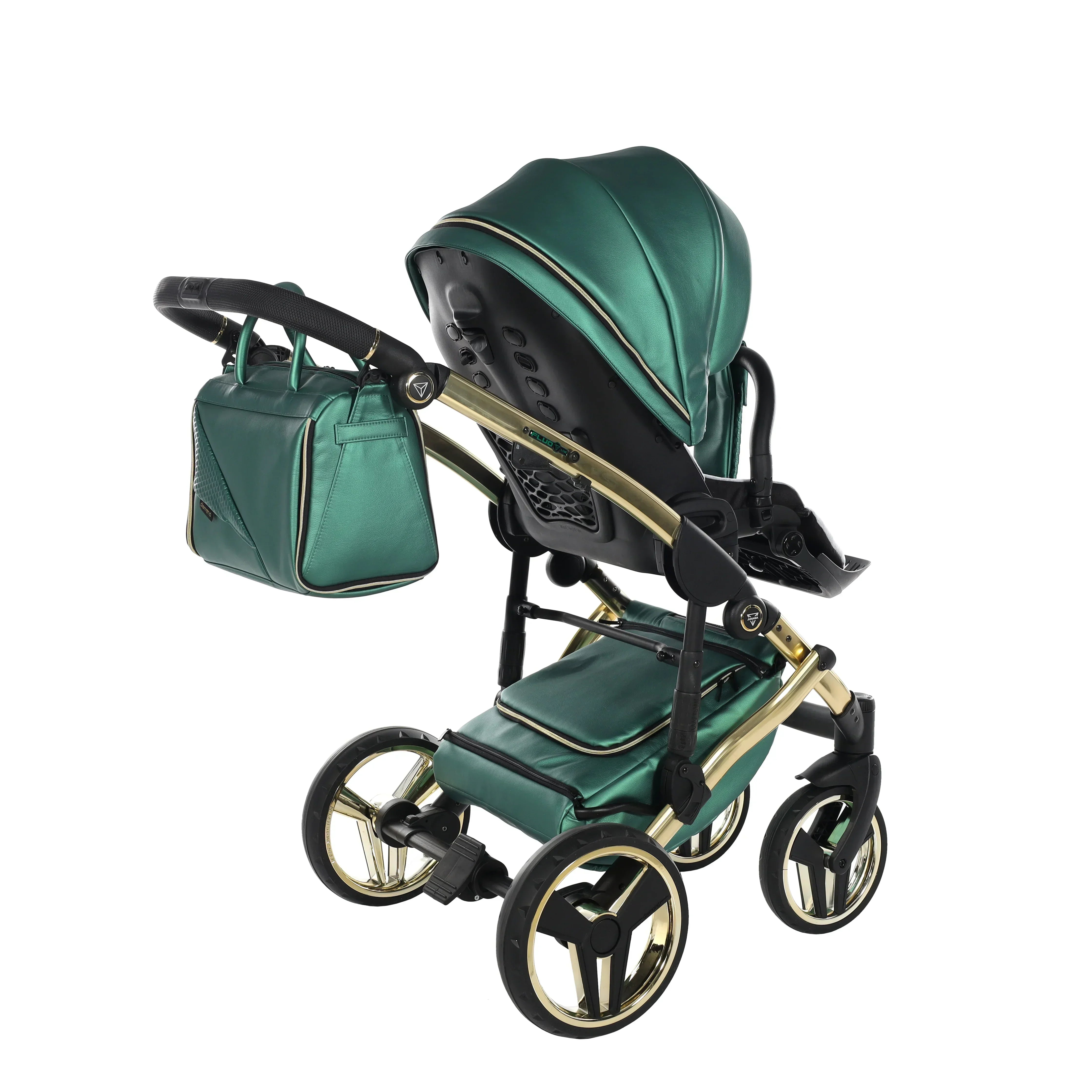 Junama - FLUO LINE MIRROR - Green/Gold 2x1
