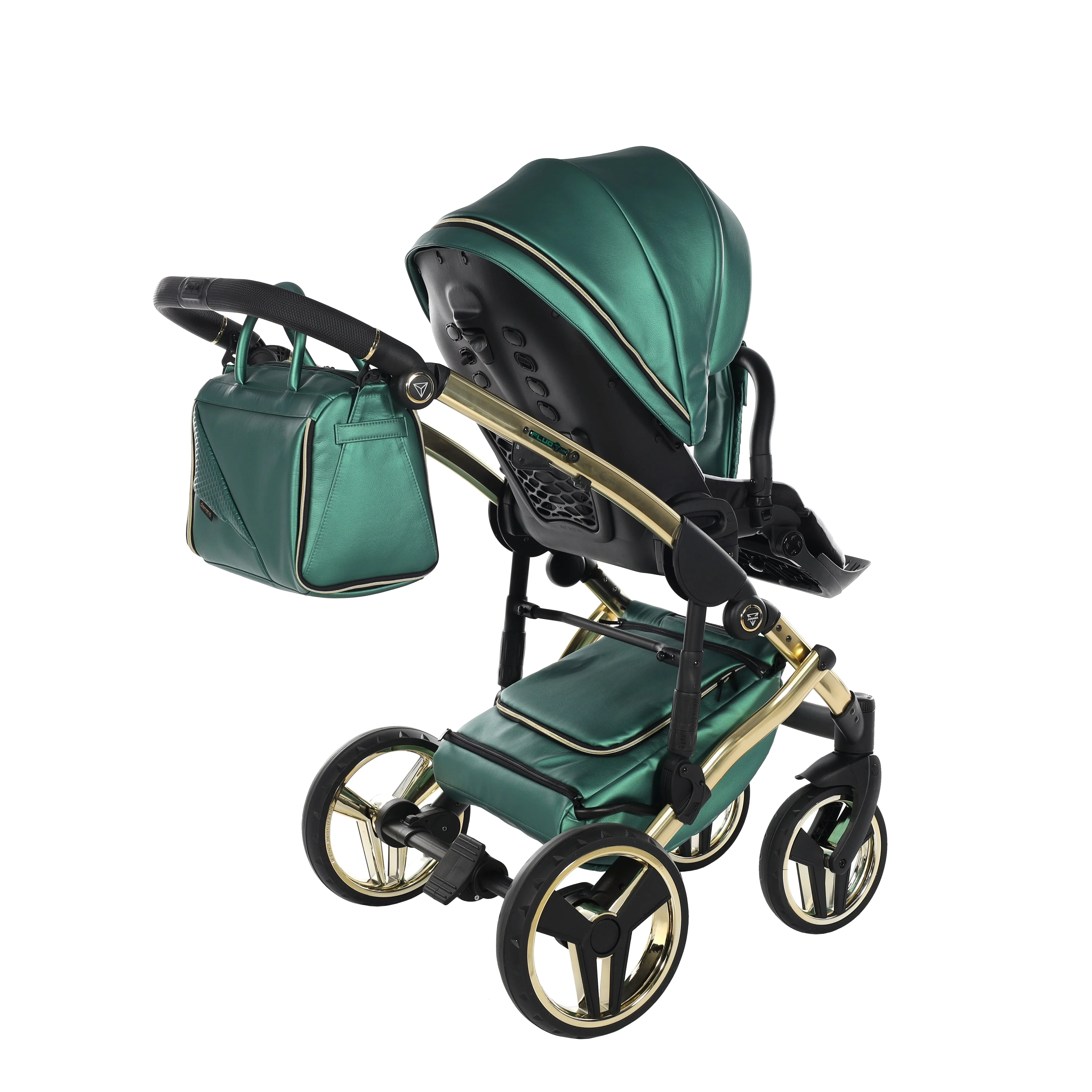 Junama - FLUO LINE - Green/Gold