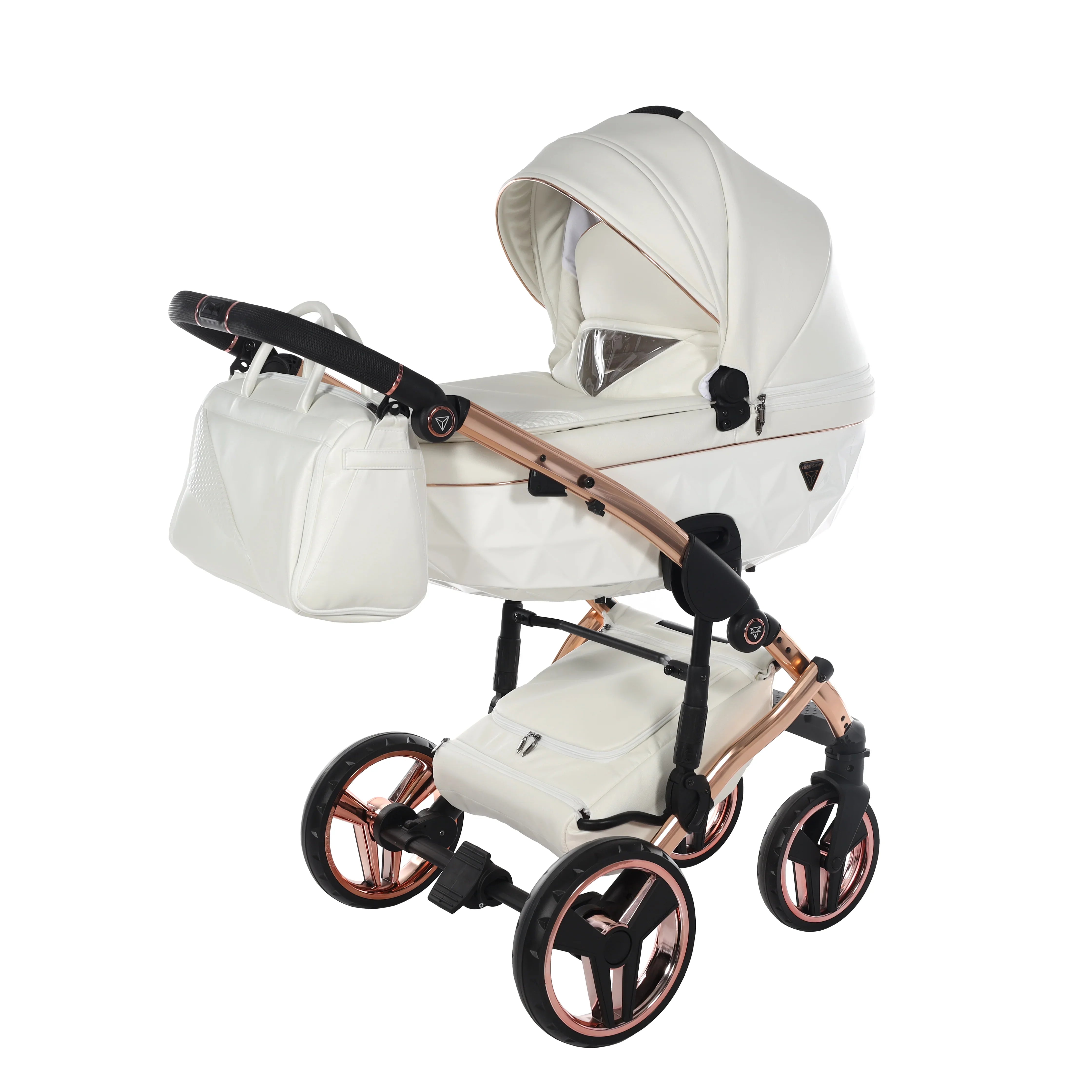 Junama - FLUO LINE  - White/Rose Gold