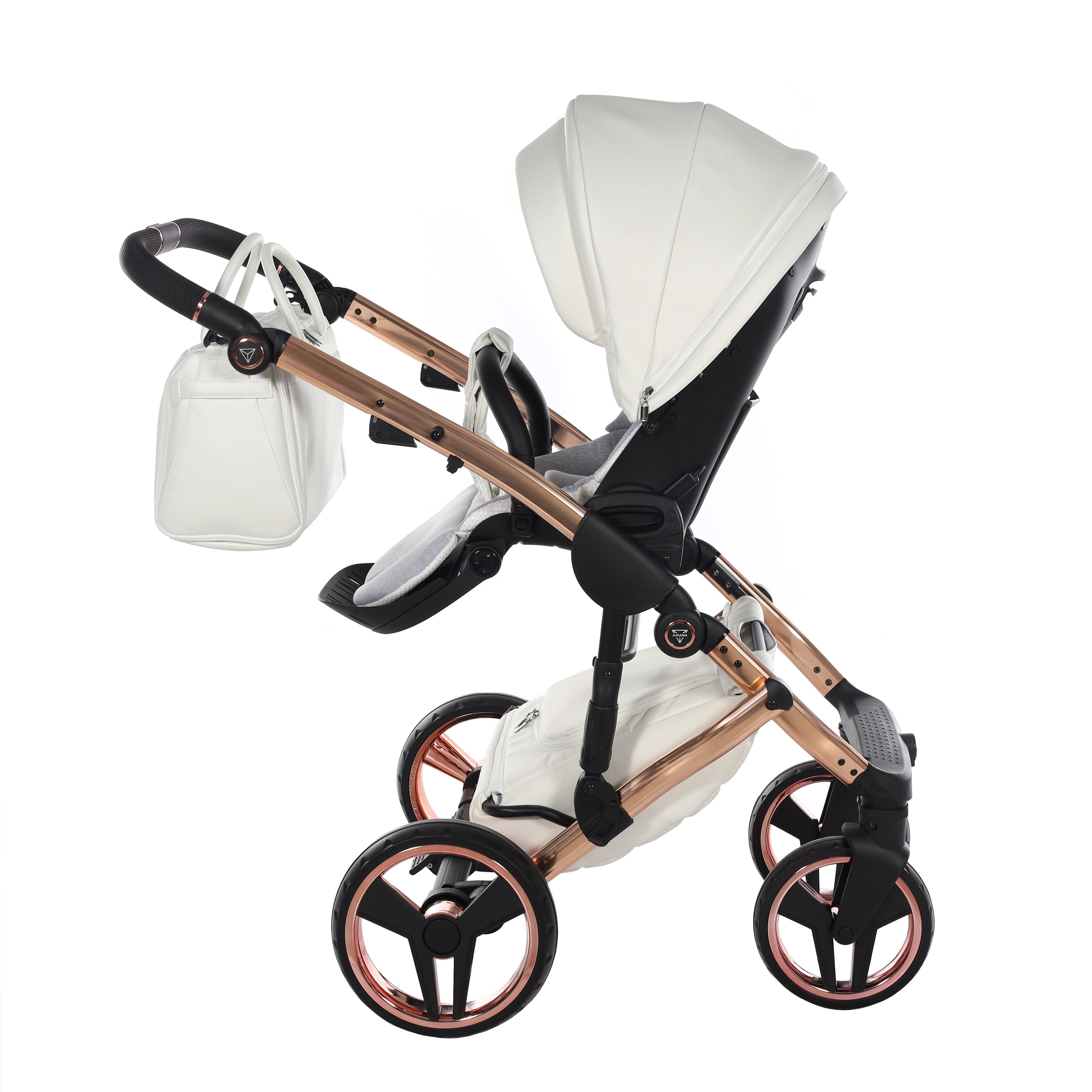 Junama - FLUO LINE MIRROR - White / Rose Gold