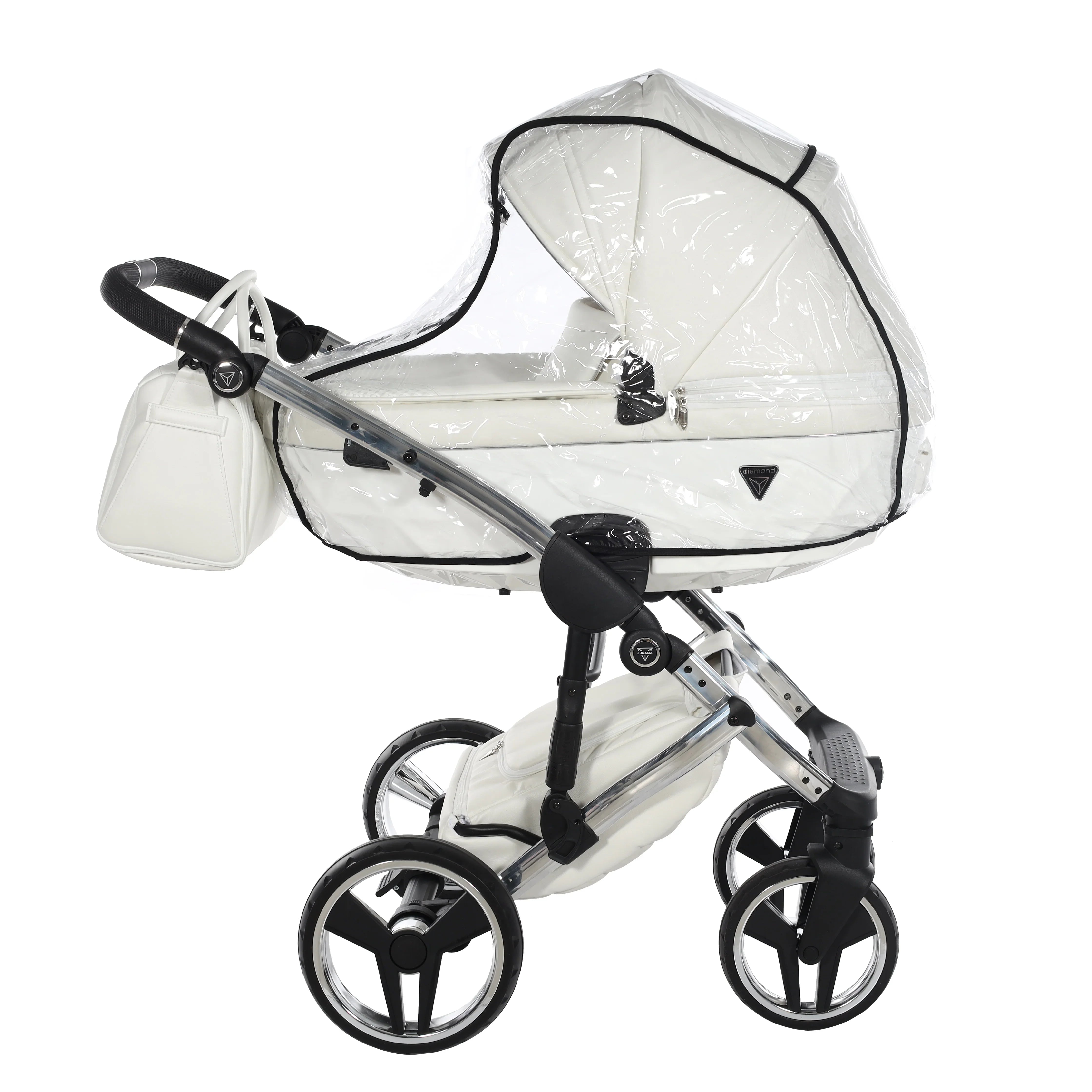 Junama - FLUO LINE  - White/Silver