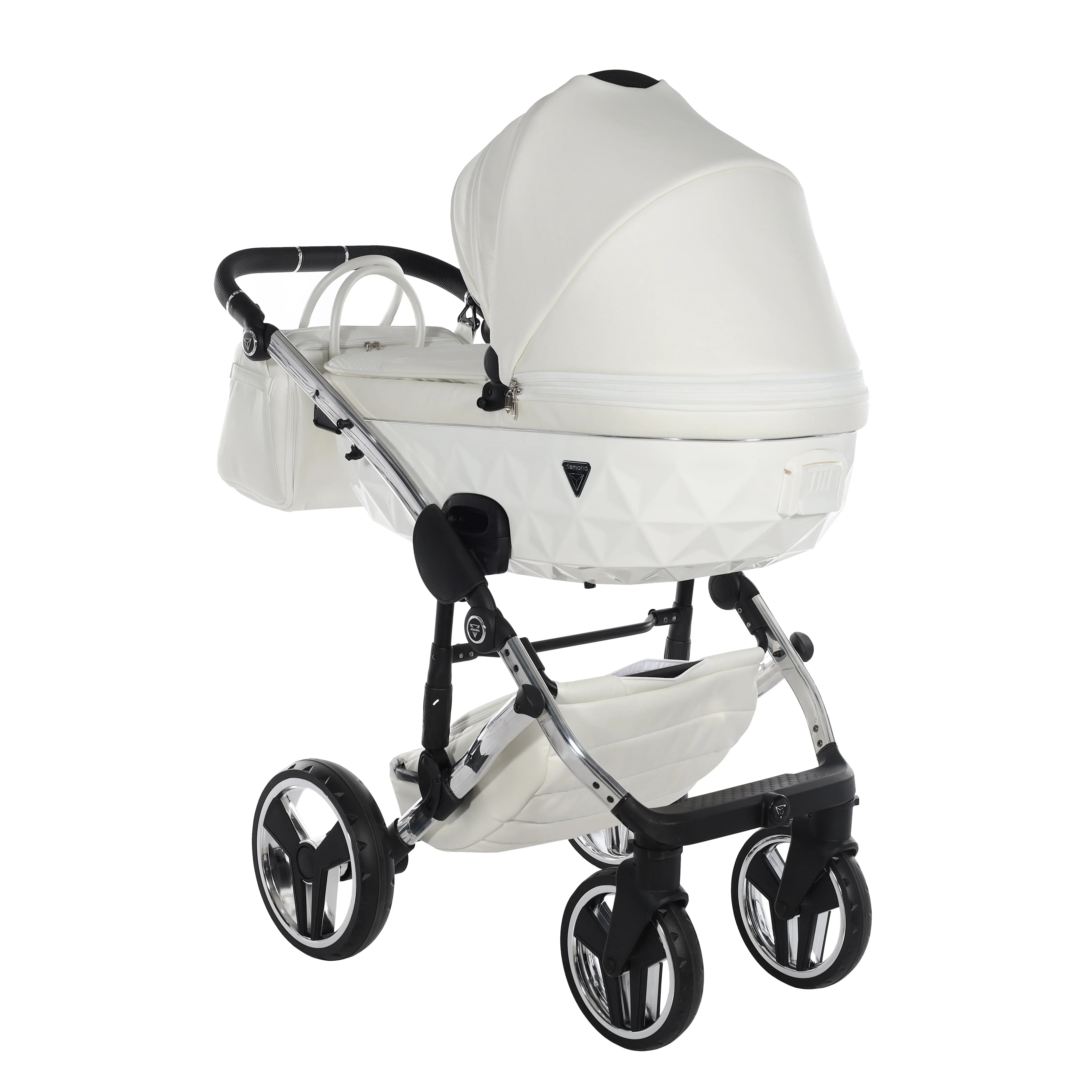 Junama - FLUO LINE  - White/Silver