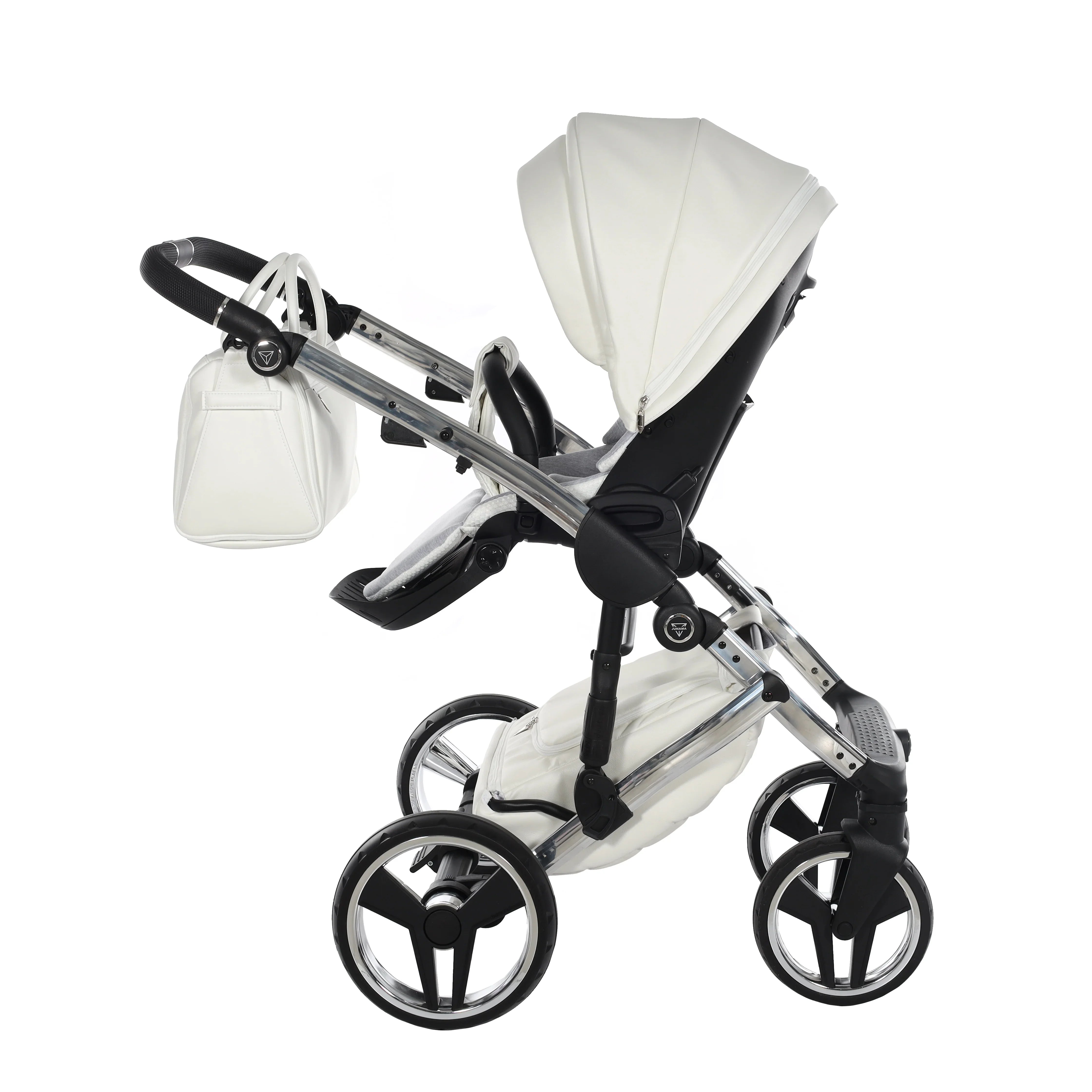 Junama - FLUO LINE  - White/Silver