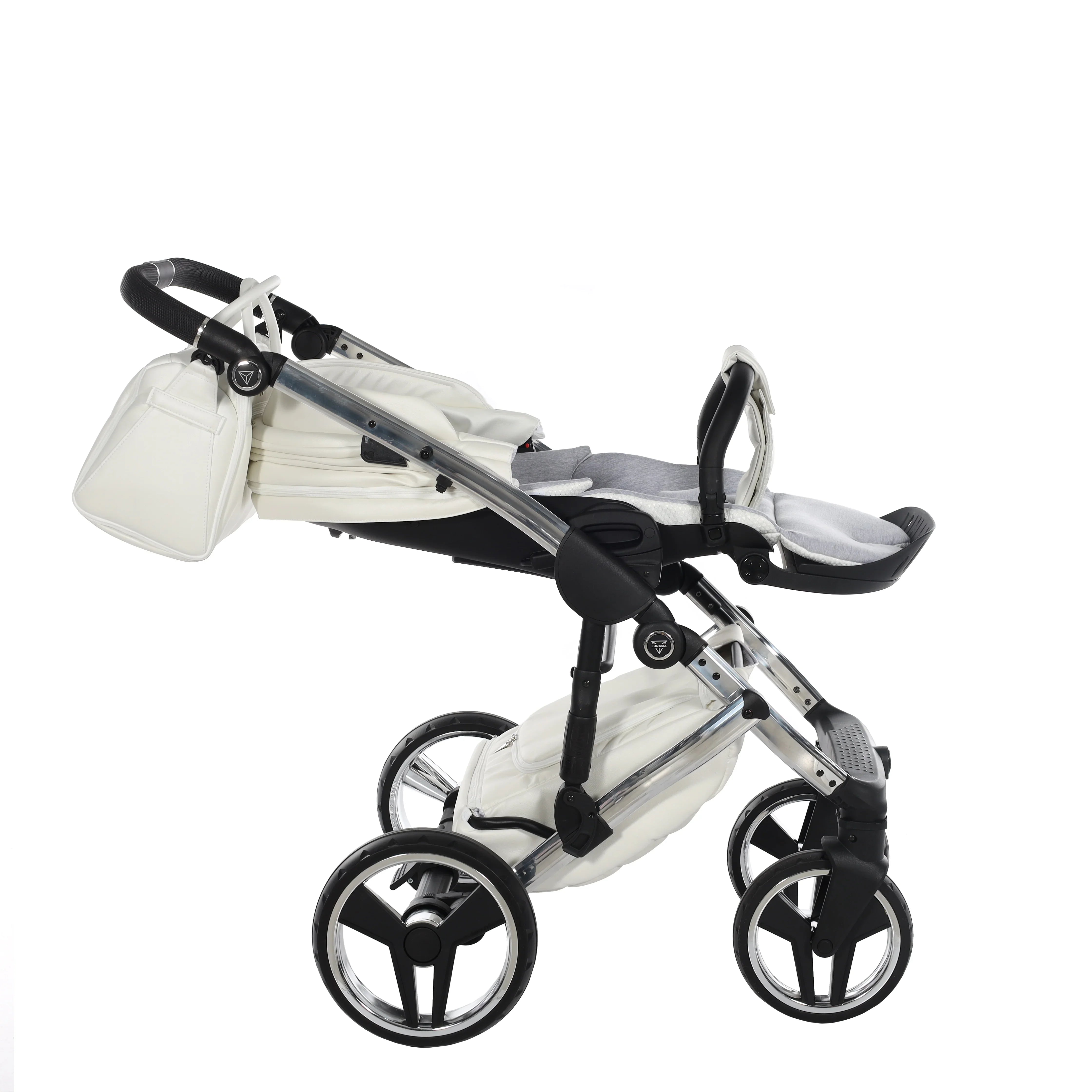 Junama - FLUO LINE  - White/Silver