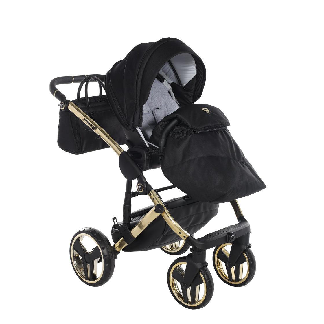 Junama - S-LINE - Black /Gold 2x1 (Tecido)