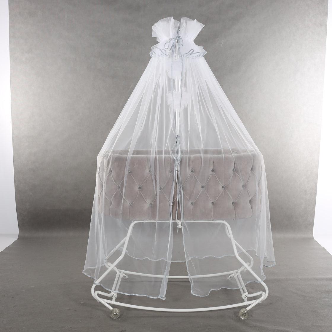 Junama - Baby Cradle  - DIAMOND - Grey