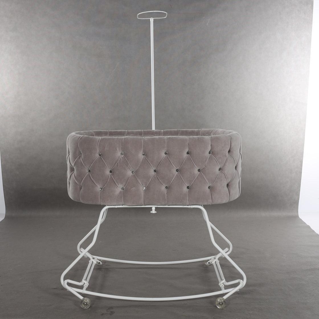 Junama - Baby Cradle  - DIAMOND - Grey