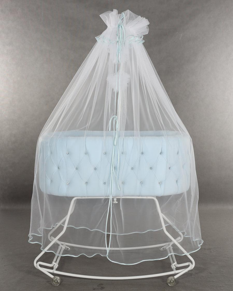 Junama - Baby Cradle  - DIAMOND - Celeste