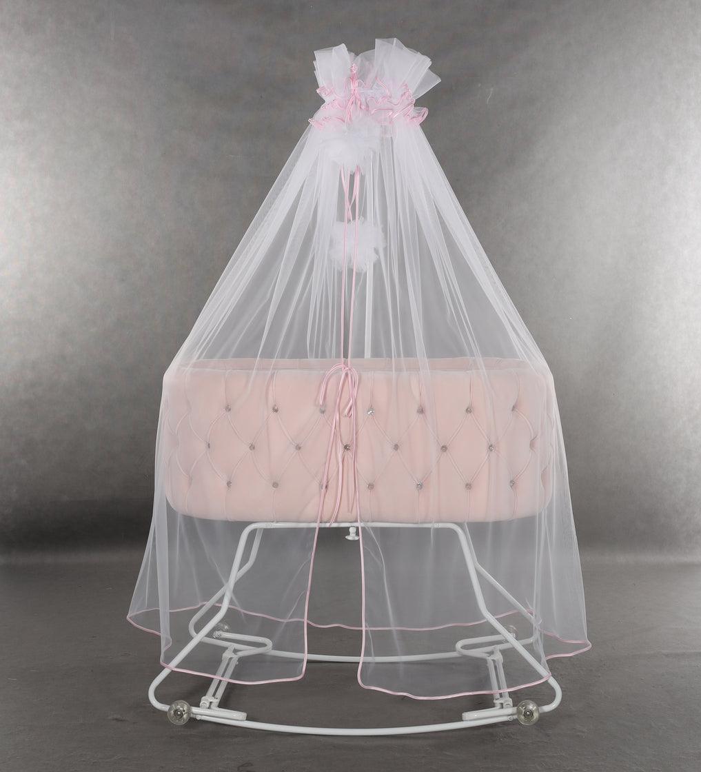 Junama - Baby Cradle  - DIAMOND - Pink
