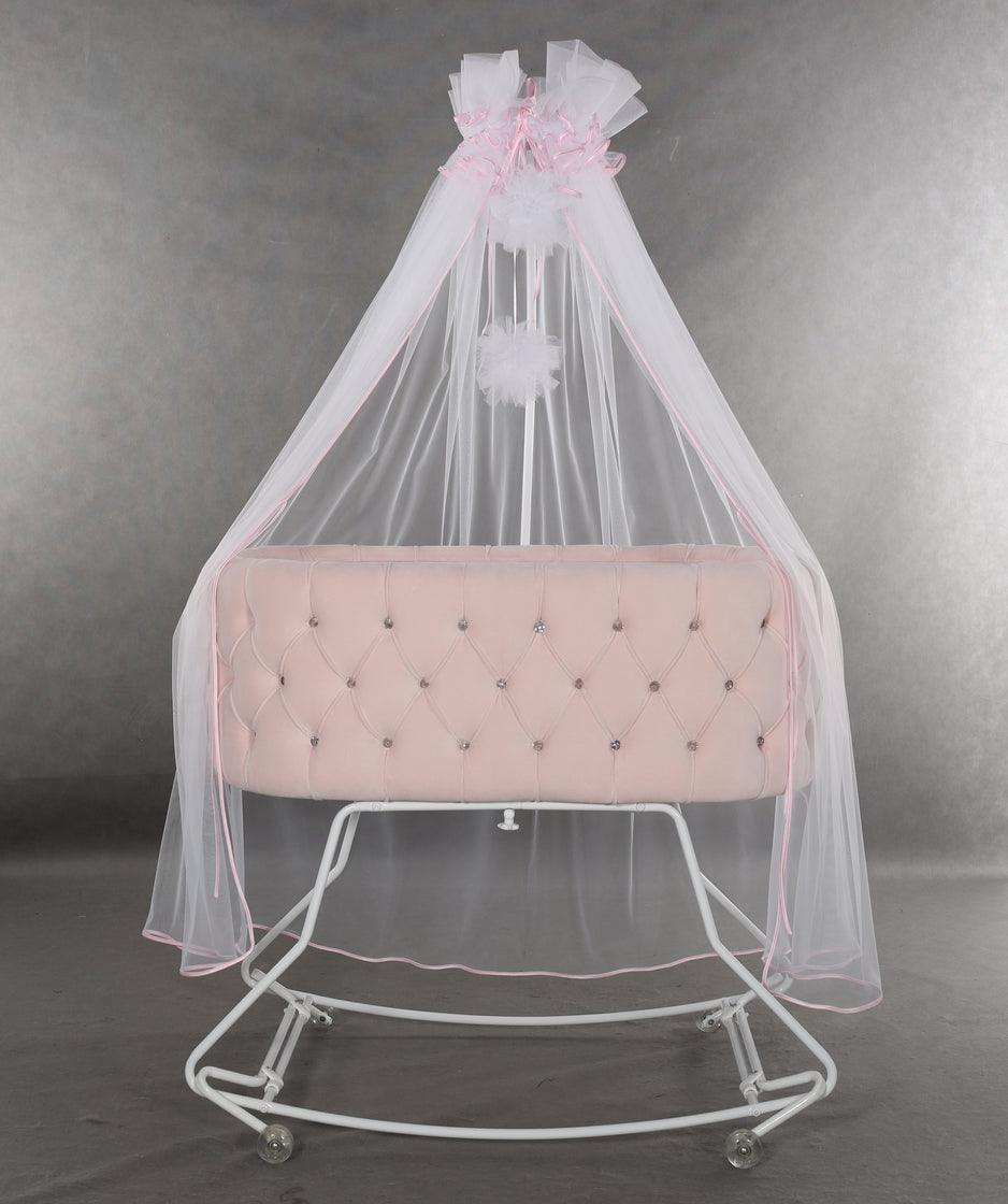 Junama - Baby Cradle  - DIAMOND - Pink