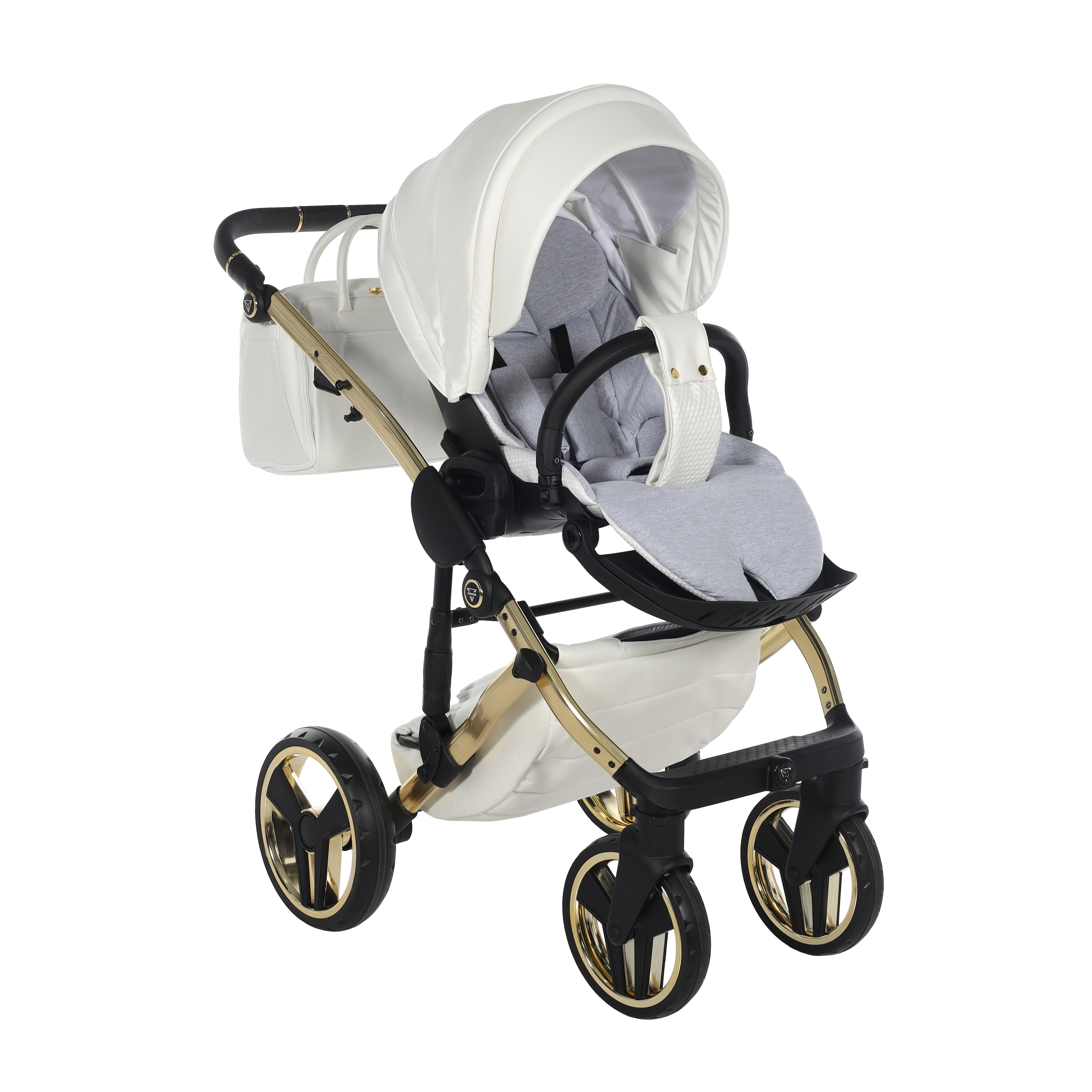 Junama - FLUO LINE MIRROR - White / Gold