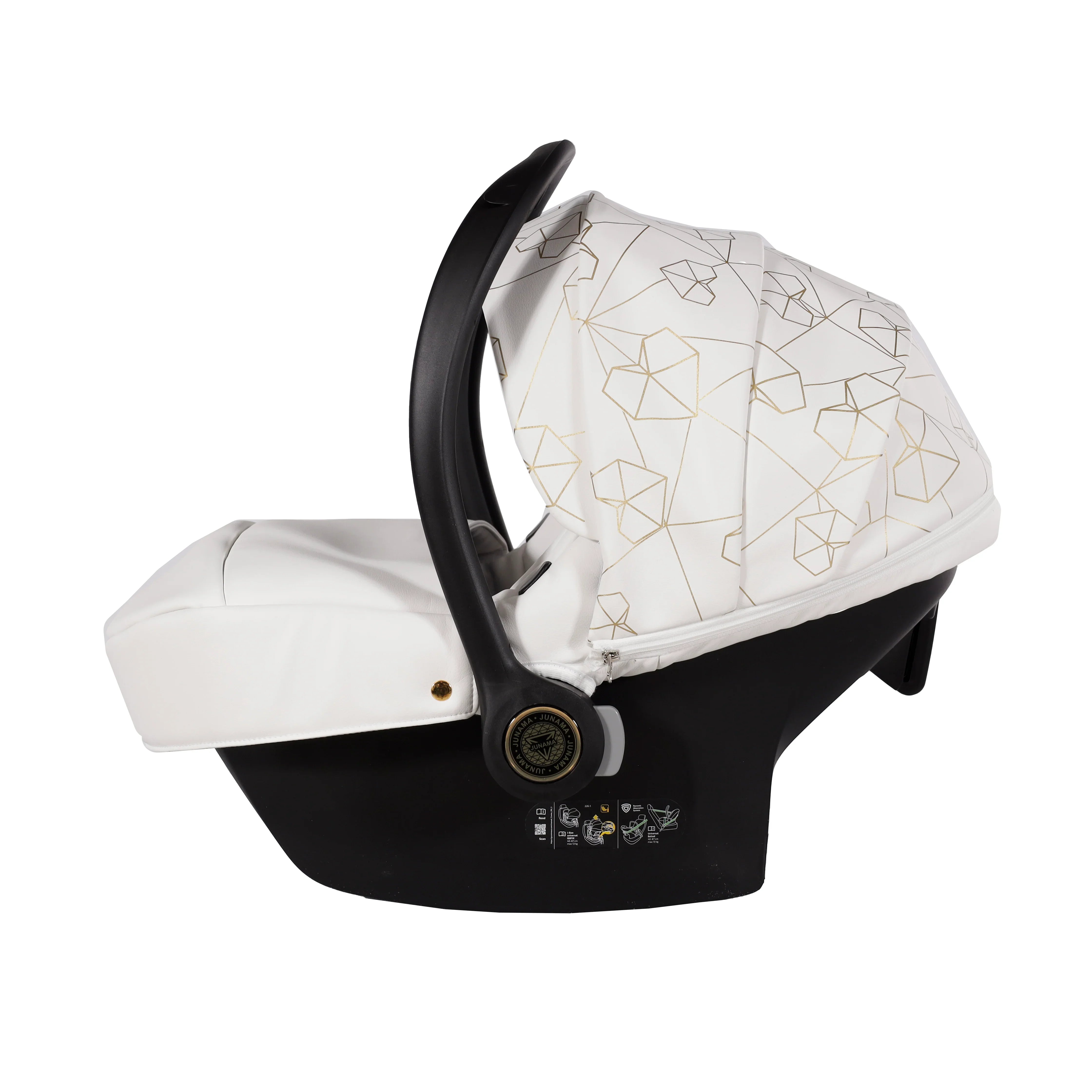 Junama - HEART DUO - White/Gold