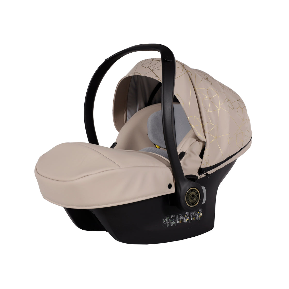 Junama - HEART DUO - White/Gold