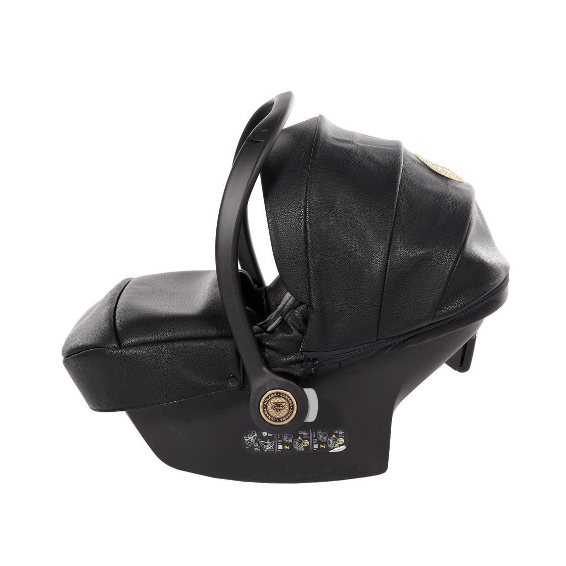 Junama -HAND CRAFT MIRROR - Black/Gold