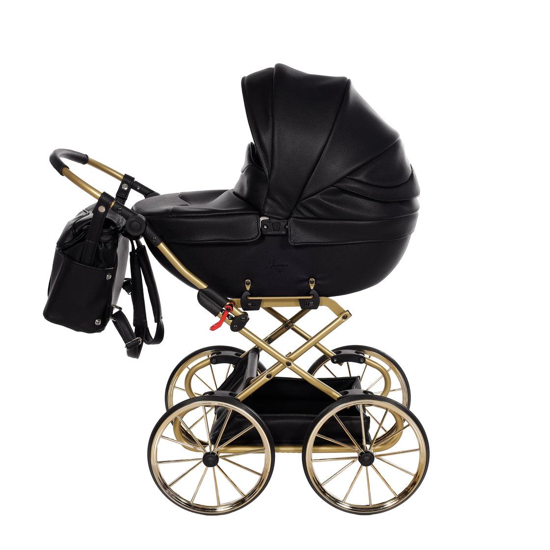 Junama - Carrinho de Bonecas com Malinha  - Mini Bombom  - Black