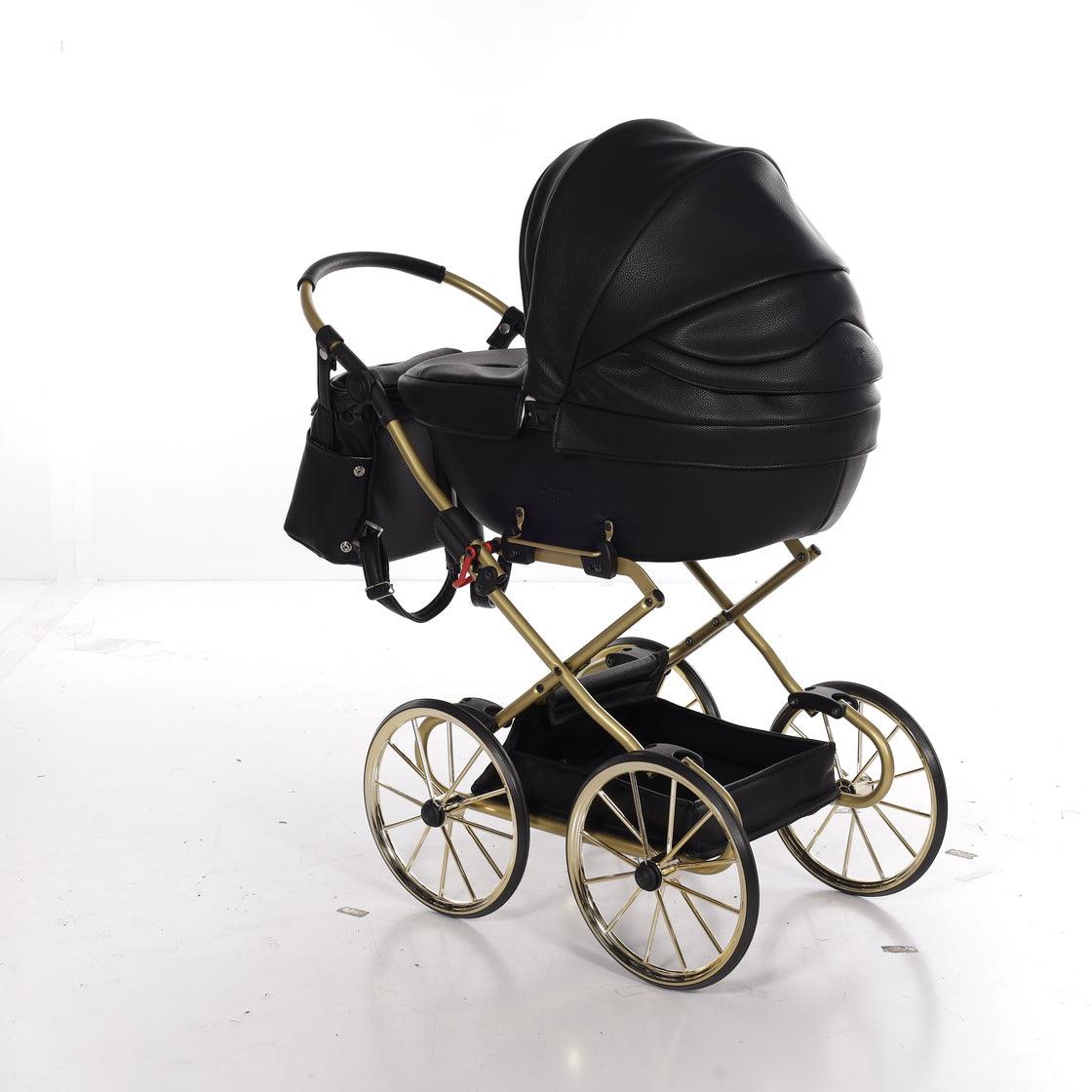 Junama - Carrinho de Bonecas com Malinha  - Mini Bombom  - Black