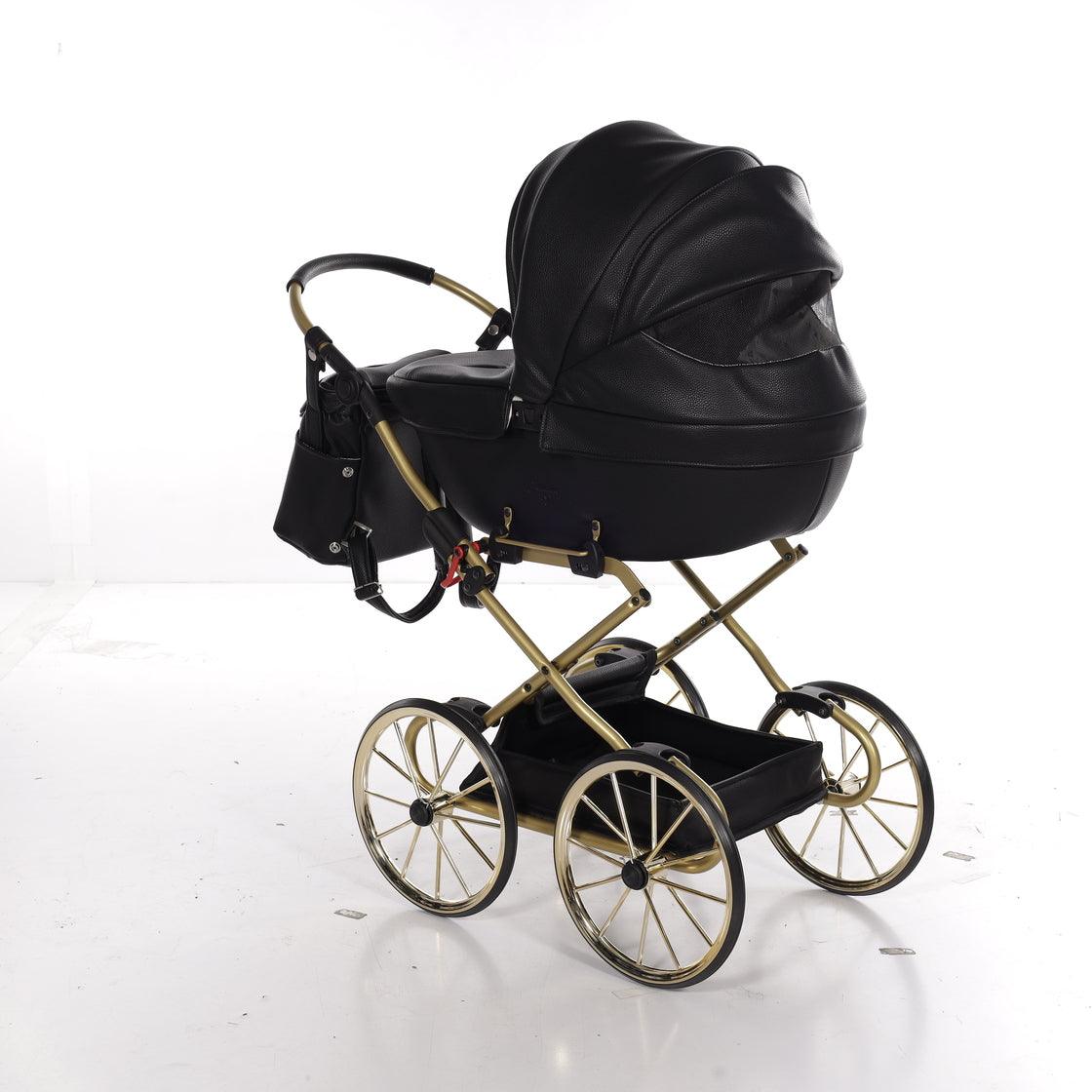 Junama - Carrinho de Bonecas com Malinha  - Mini Bombom  - Black