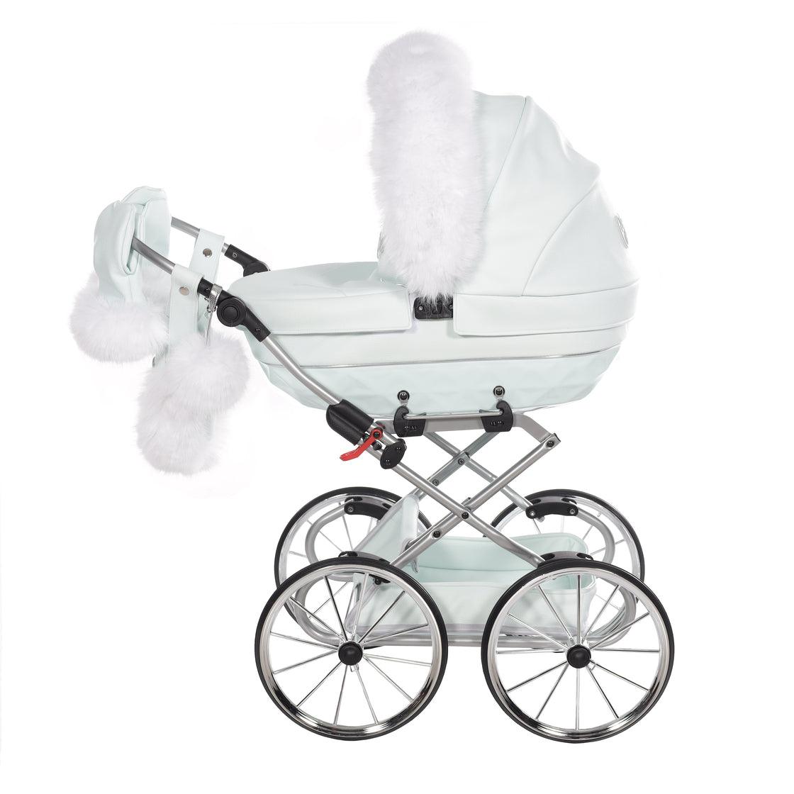 Junama - Carrinho de Bonecas com Malinha - MINI CANDY PREMIUM - Mint