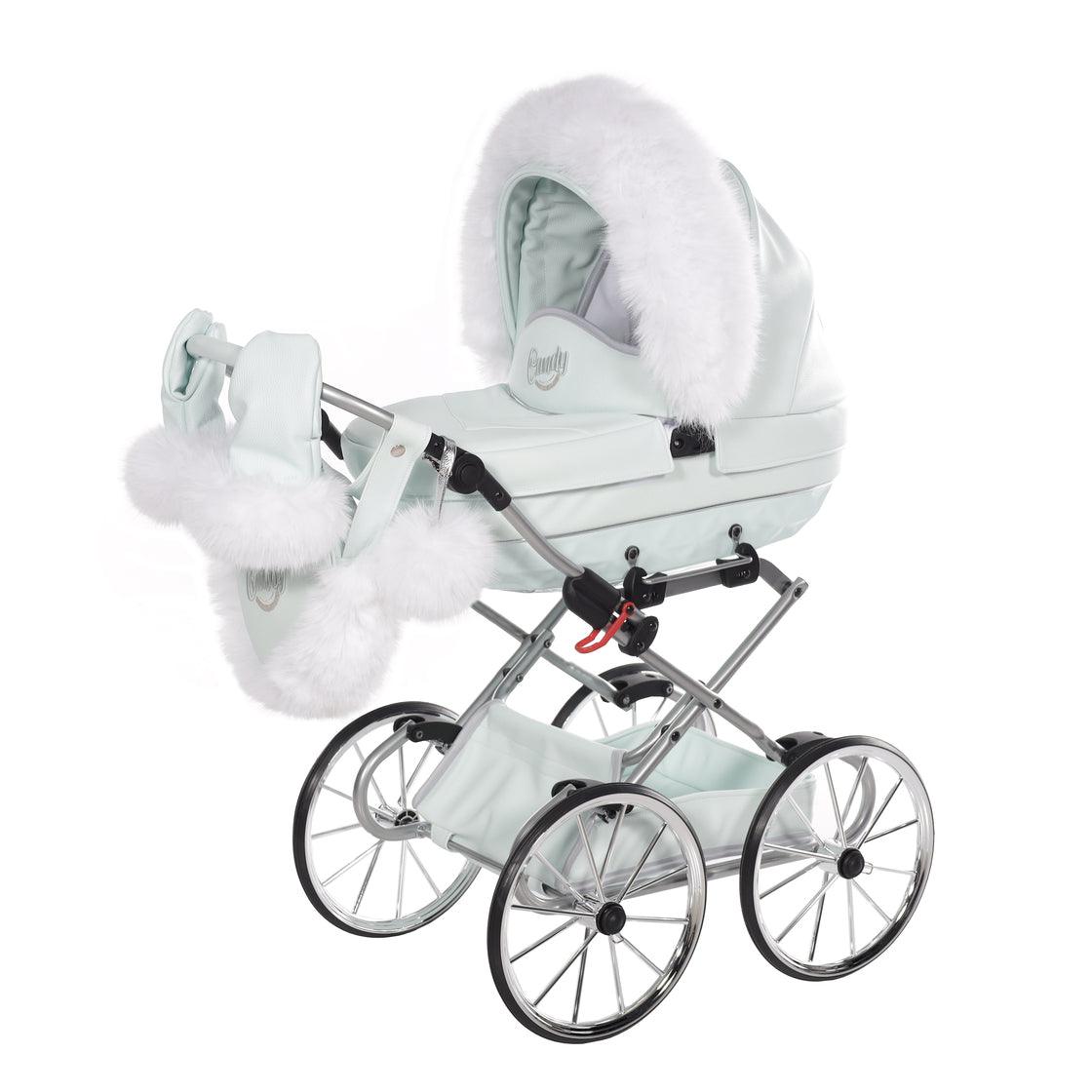 Junama - Carrinho de Bonecas com Malinha - MINI CANDY PREMIUM - Mint