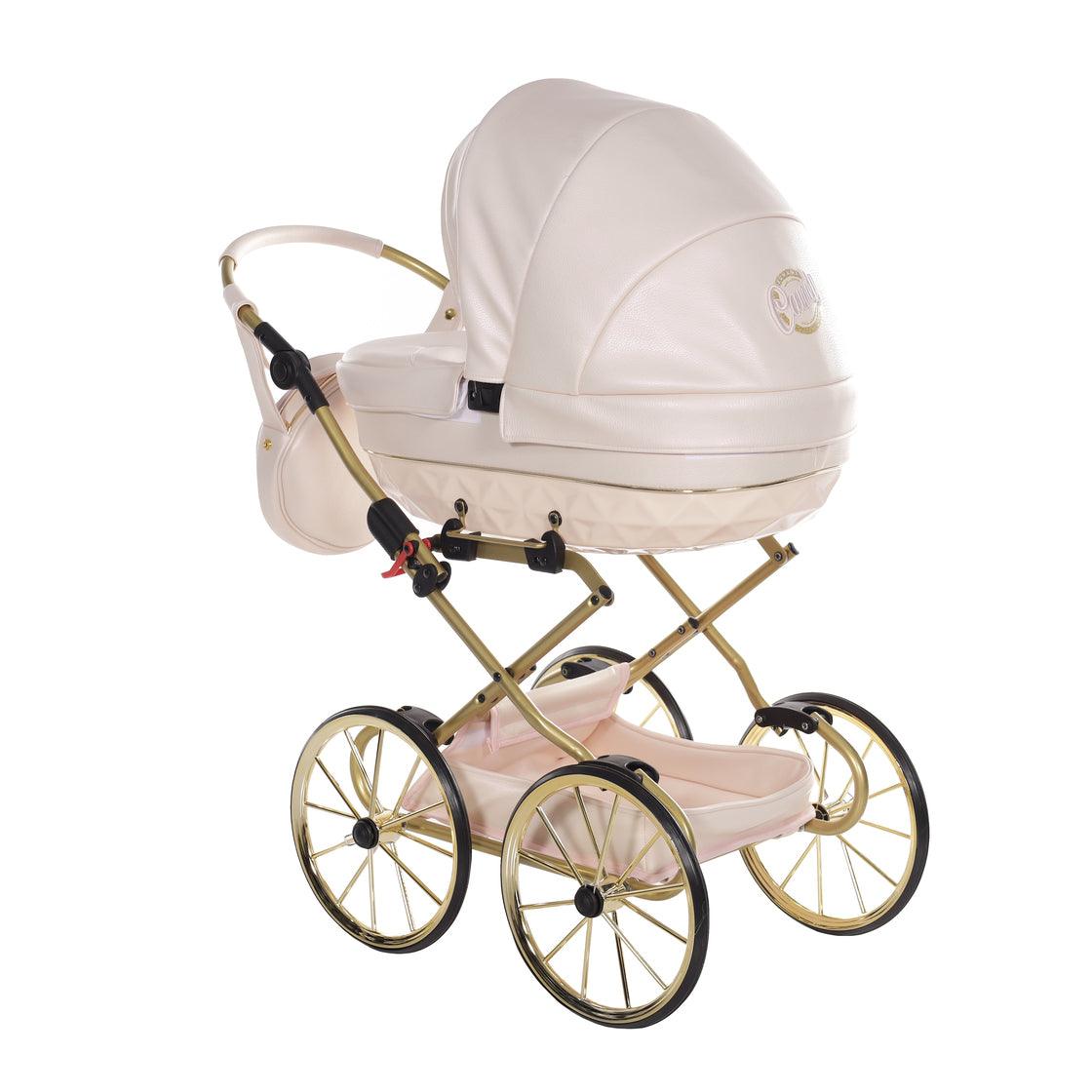 Junama - Carrinho de Bonecas com Malinha - MINI CANDY PREMIUM - Pink