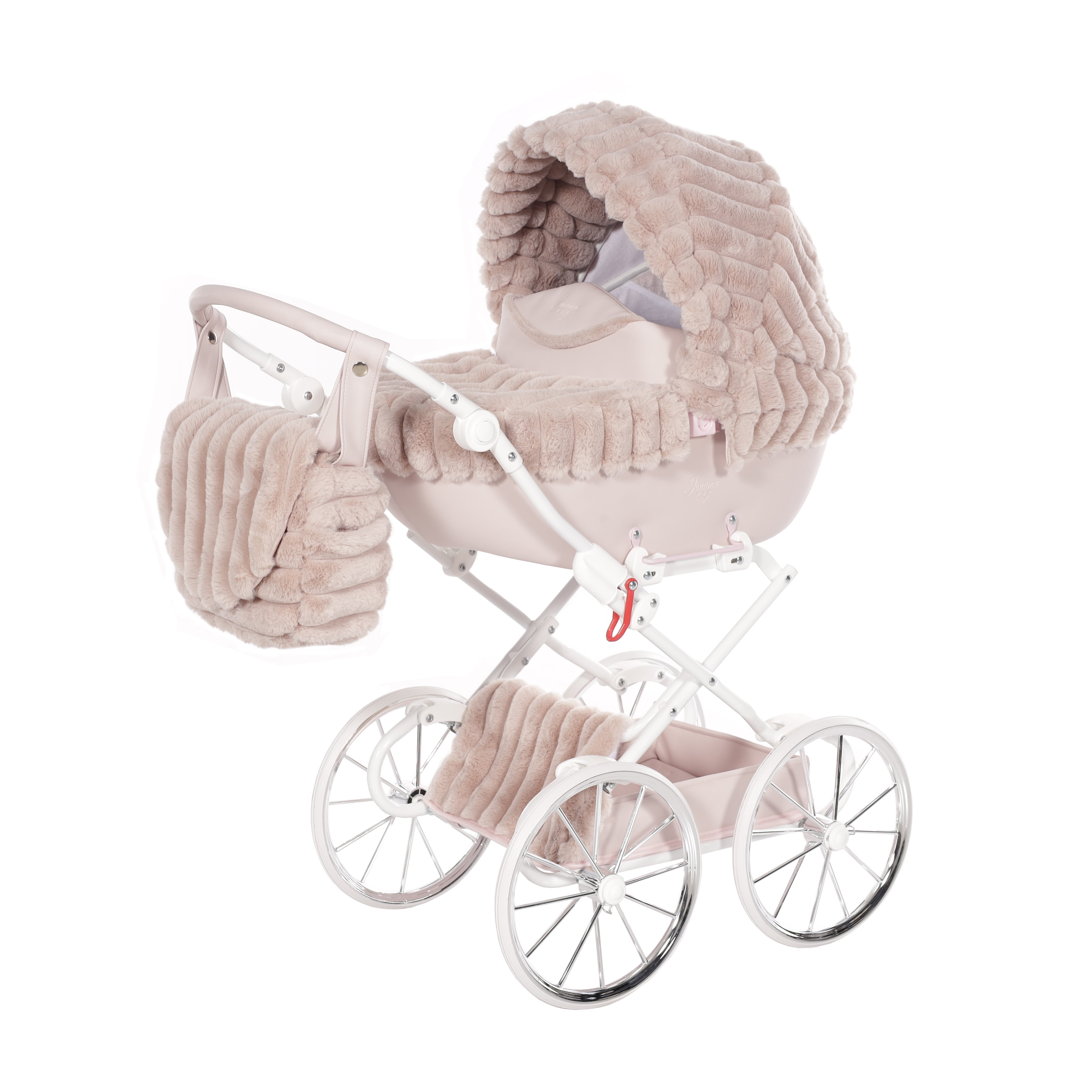 Junama - Carrinho de Bonecas com Malinha - Mini Muffy - Pink