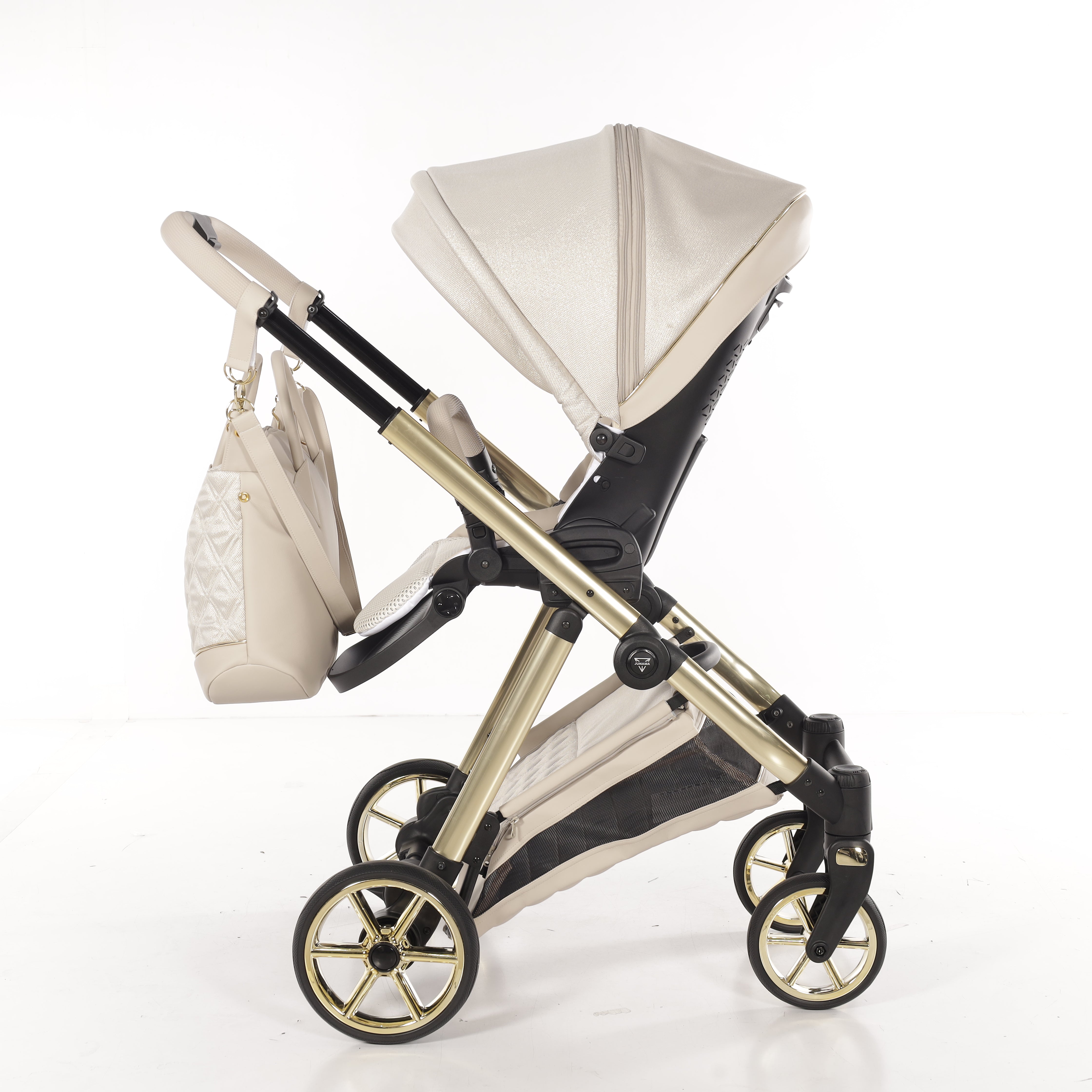 Junama - ELLEGANTE LAMÉ  - Beige