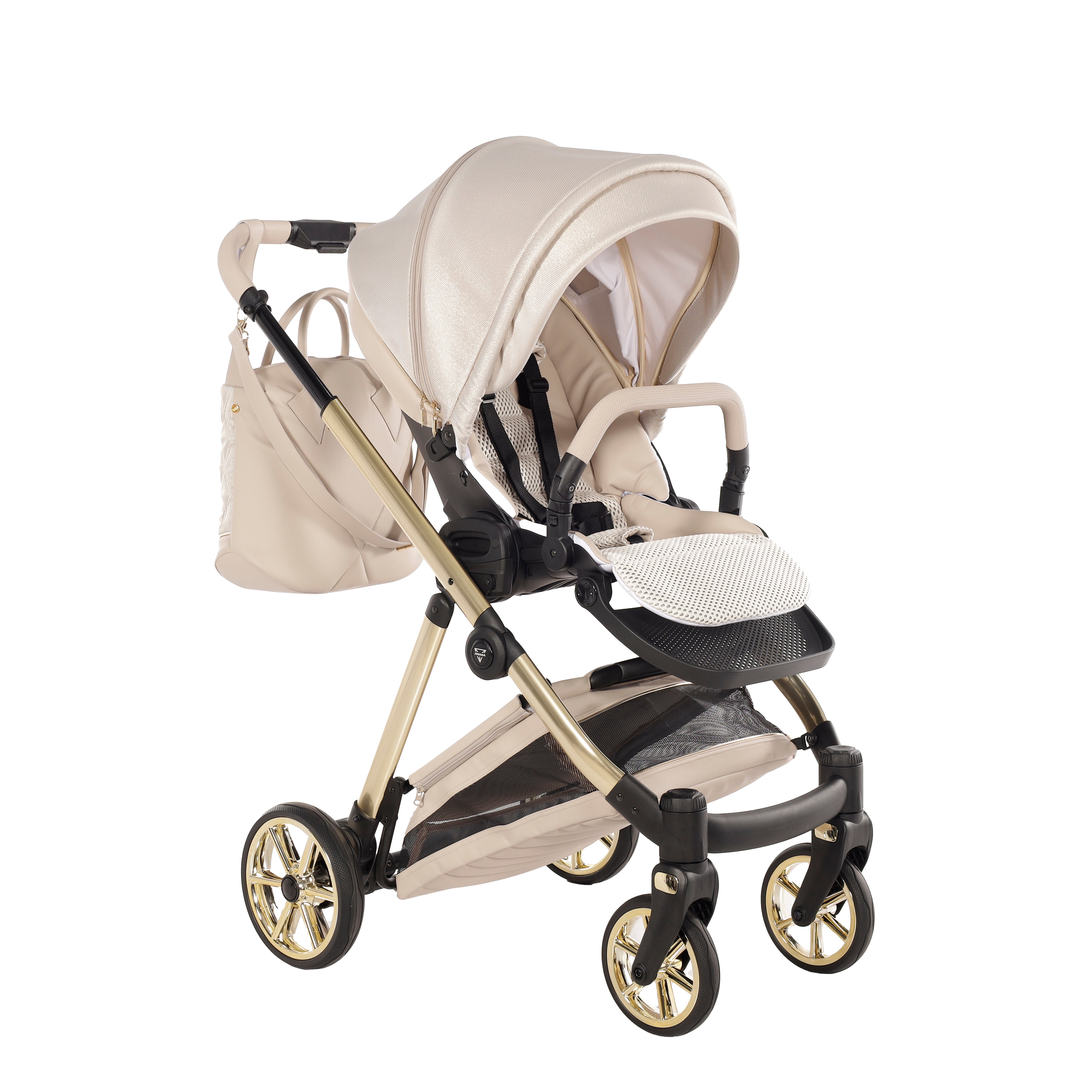 Junama - ELLEGANTE LAMÉ  - Beige