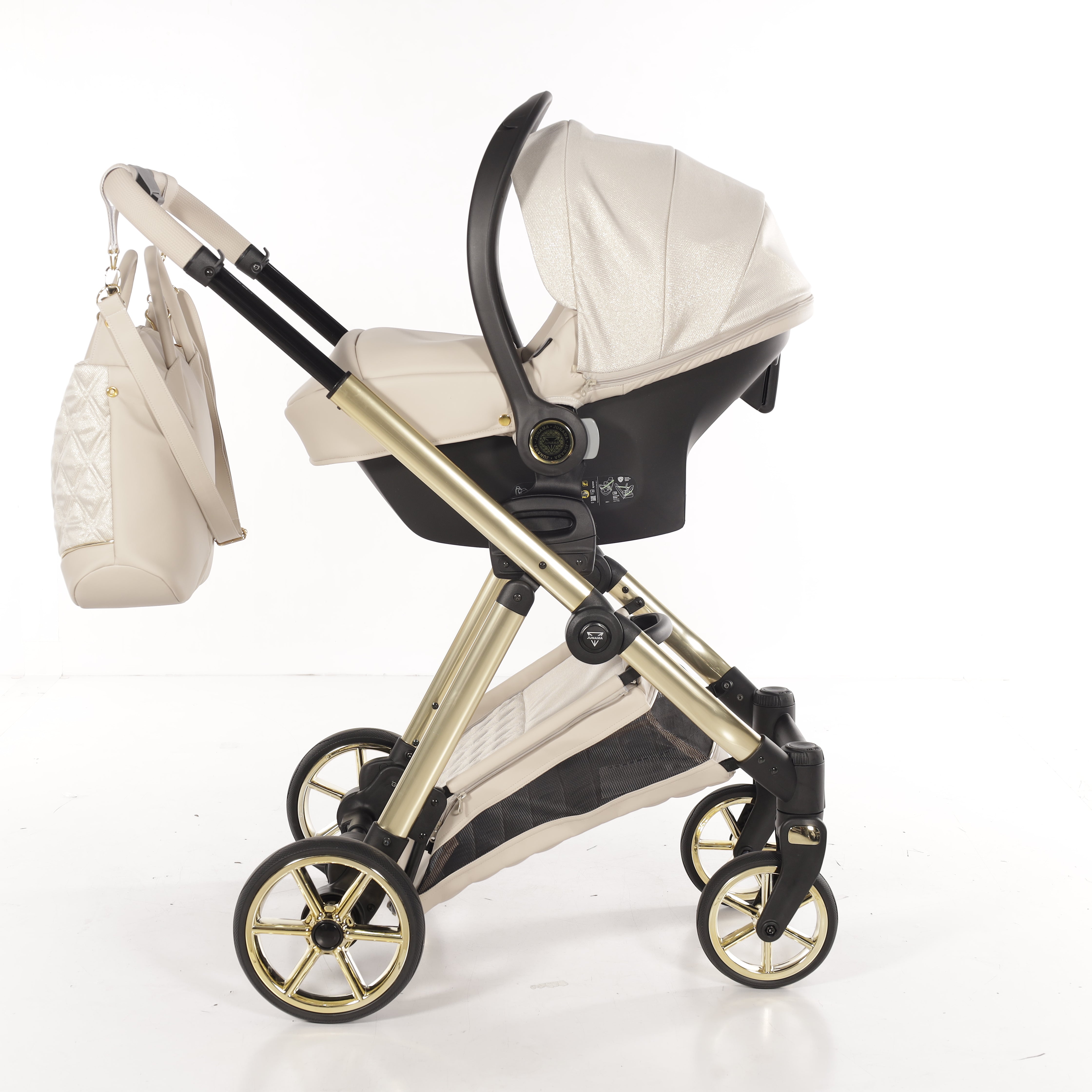 Junama - ELLEGANTE LAMÉ  - Beige