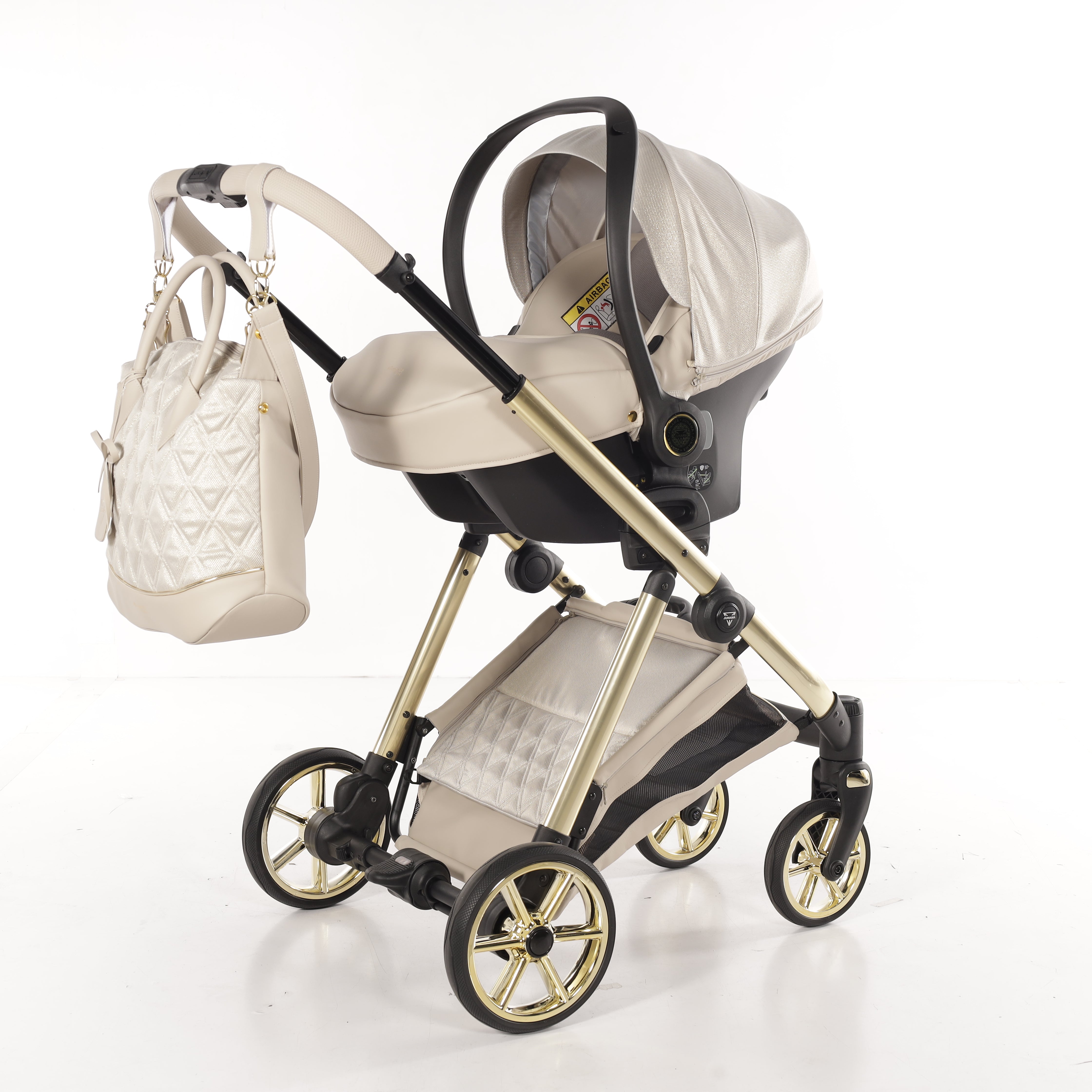 Junama - ELLEGANTE LAMÉ  - Beige