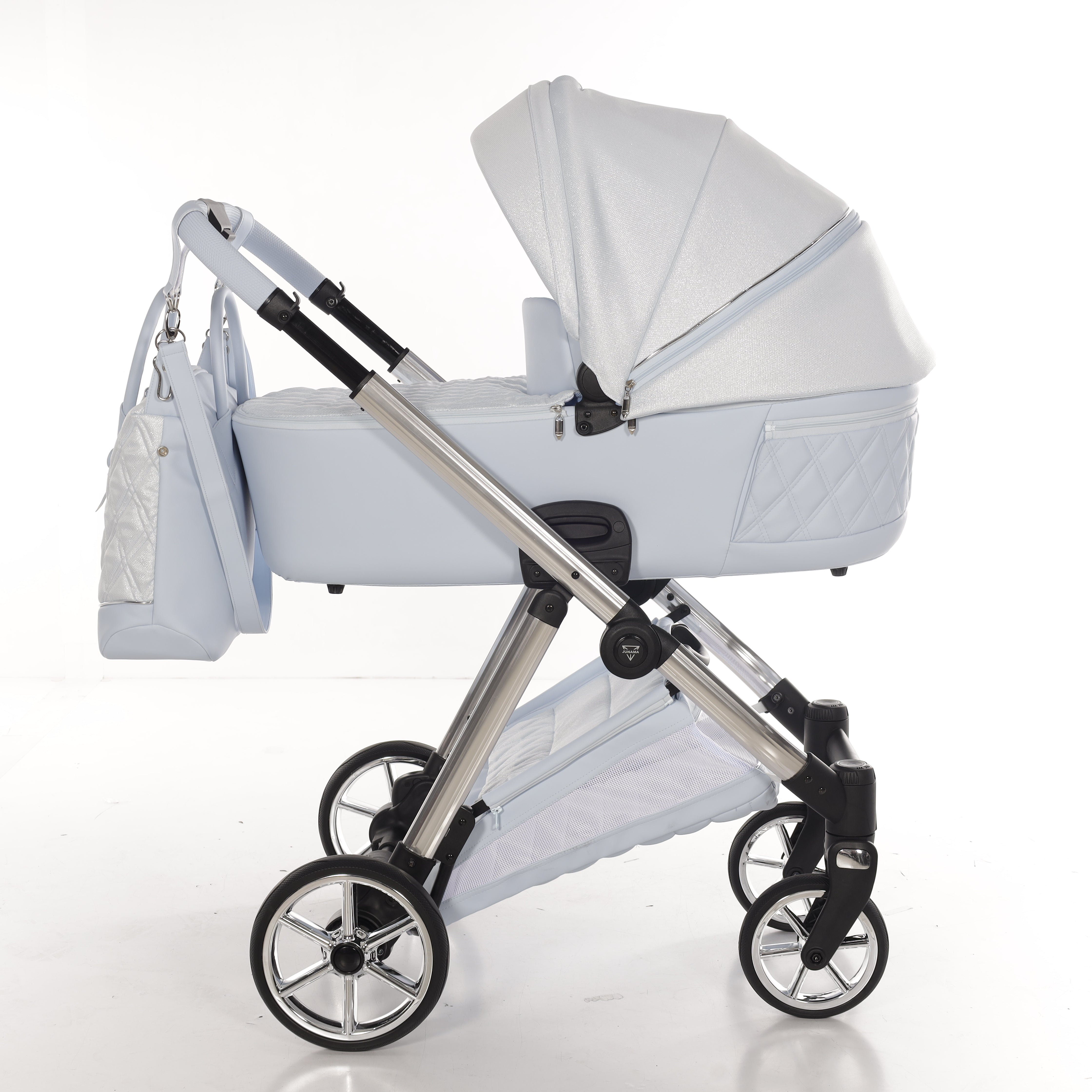 Junama - ELLEGANTE LAMÉ  - Light Blue