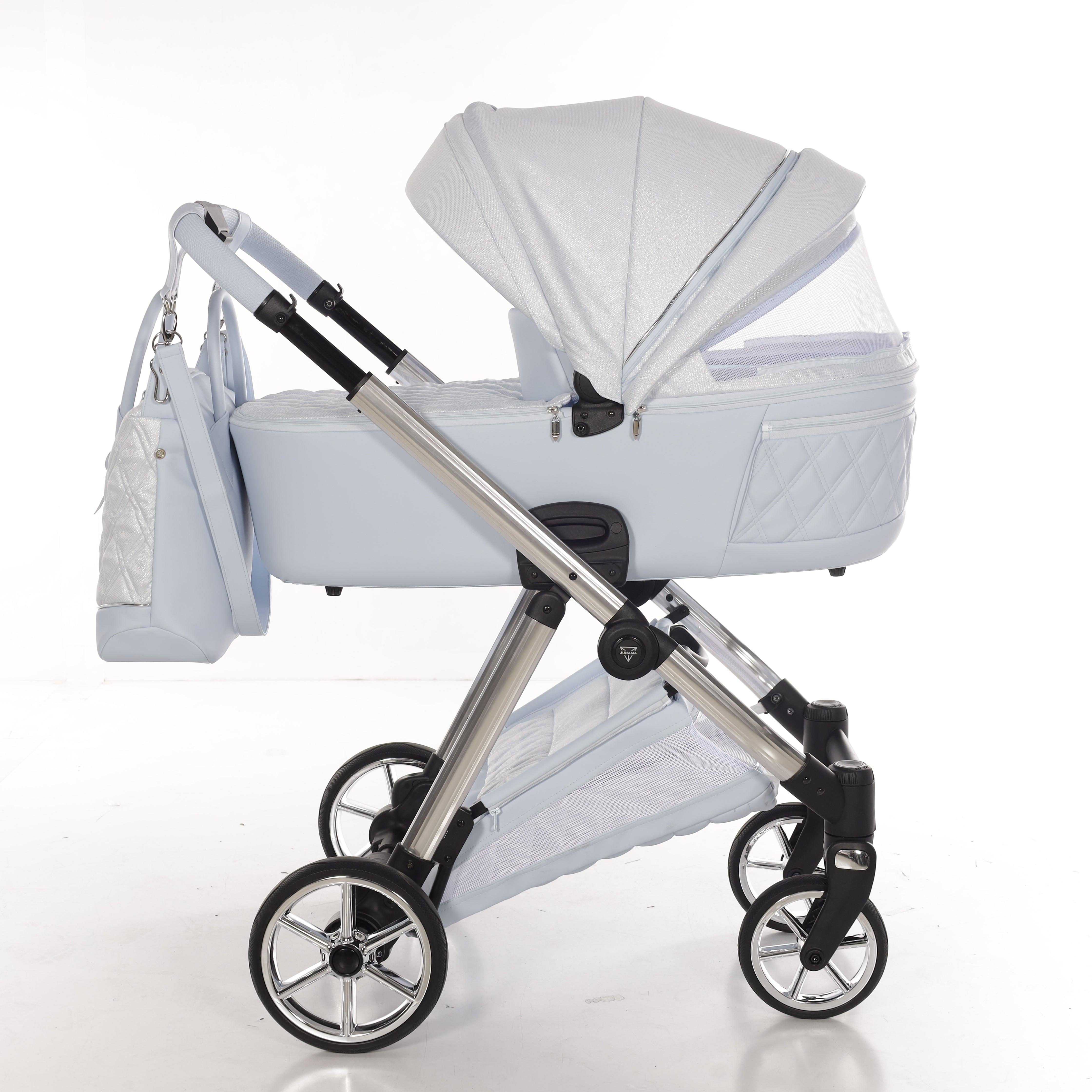 Junama - ELLEGANTE LAMÉ  - Light Blue