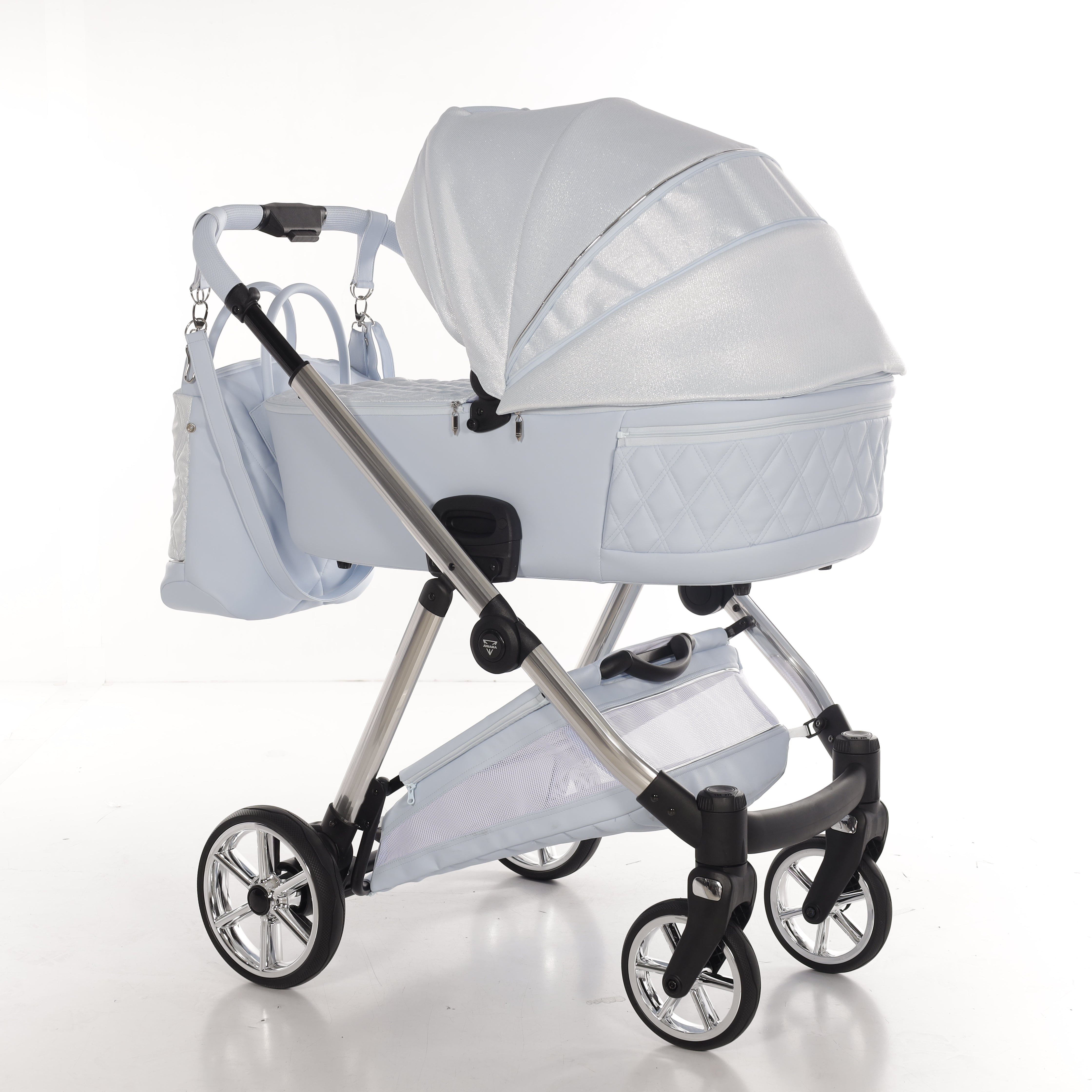 Junama - ELLEGANTE LAMÉ  - Light Blue