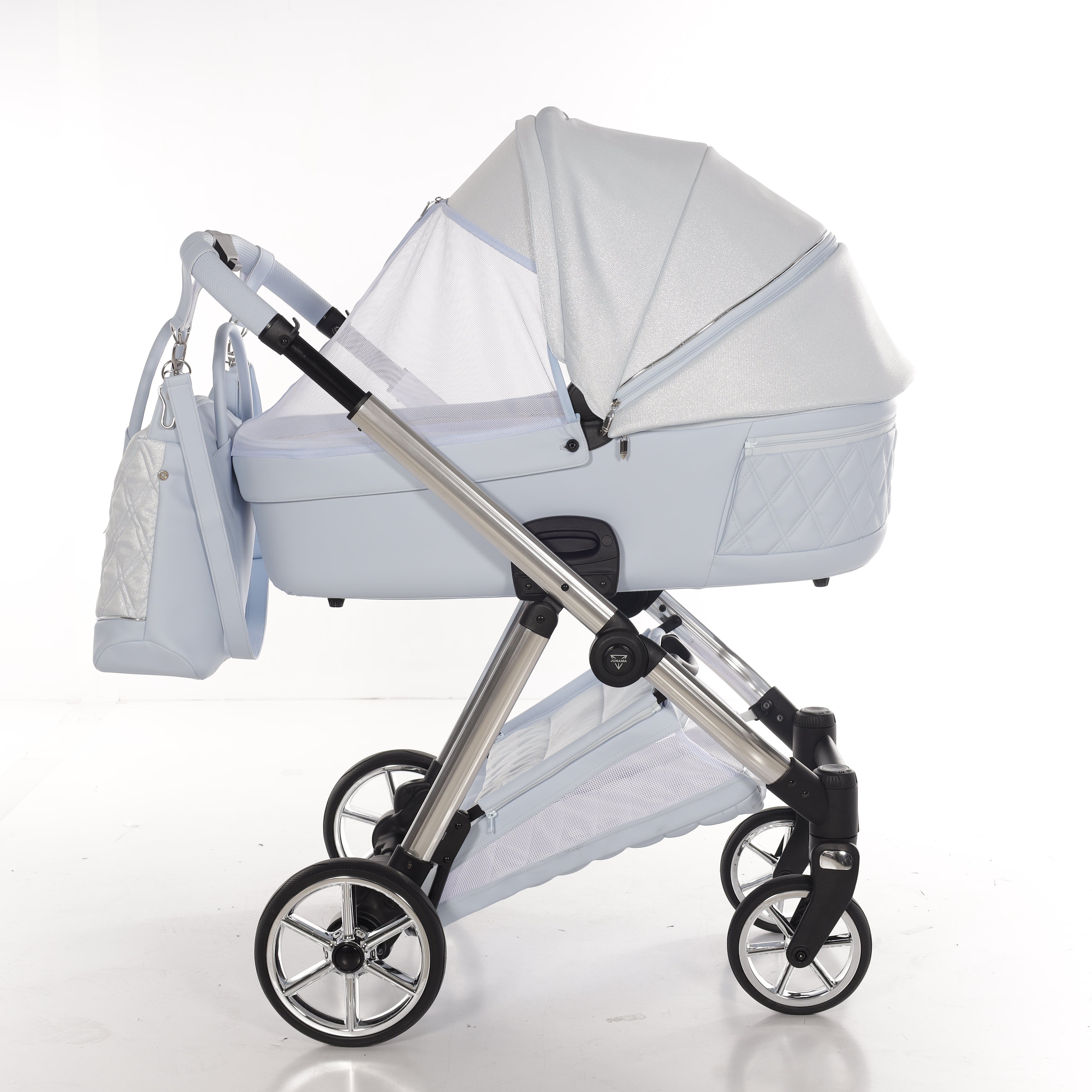 Junama - ELLEGANTE LAMÉ  - Light Blue