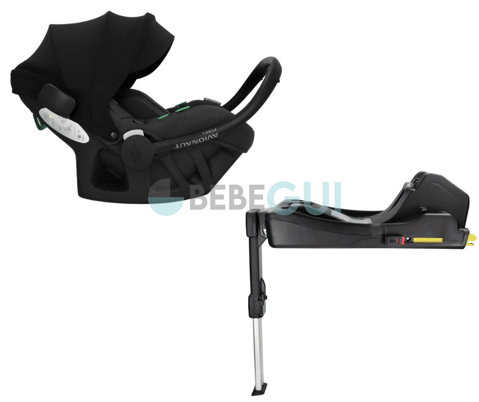 Avionaut - PIXEL PRO 2.0 C - Black + Base isofix DOCK 2