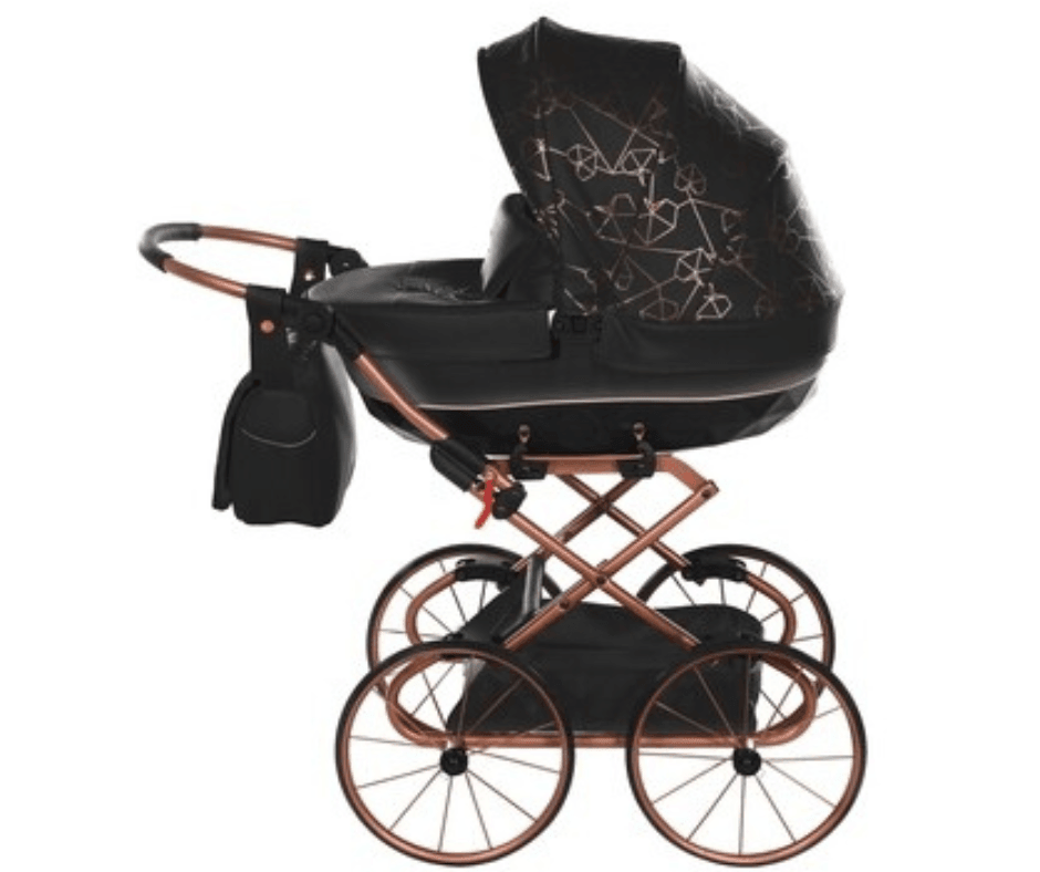 Junama - Carrinho de brincar com malinha - Mini Heart - Black
