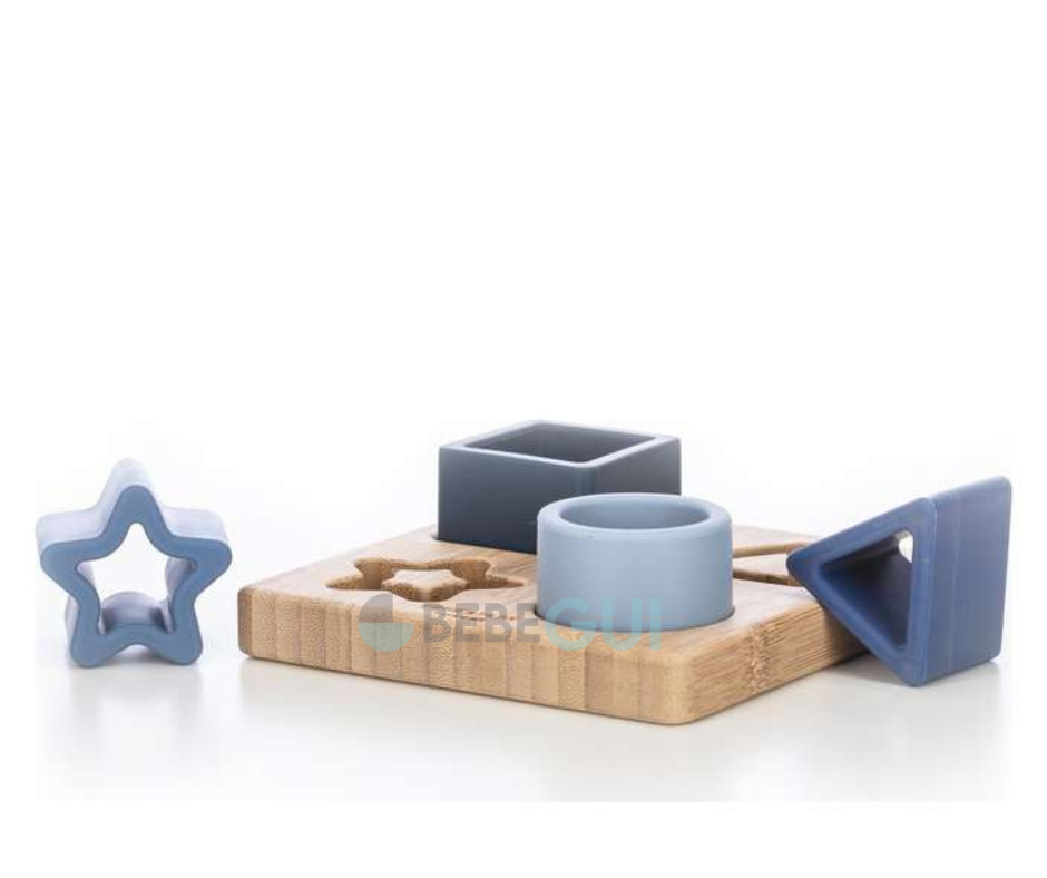 Formas Geométricas de Silicone  - Blue