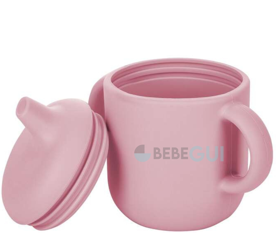 Copo de Silicone Infantil - Pink