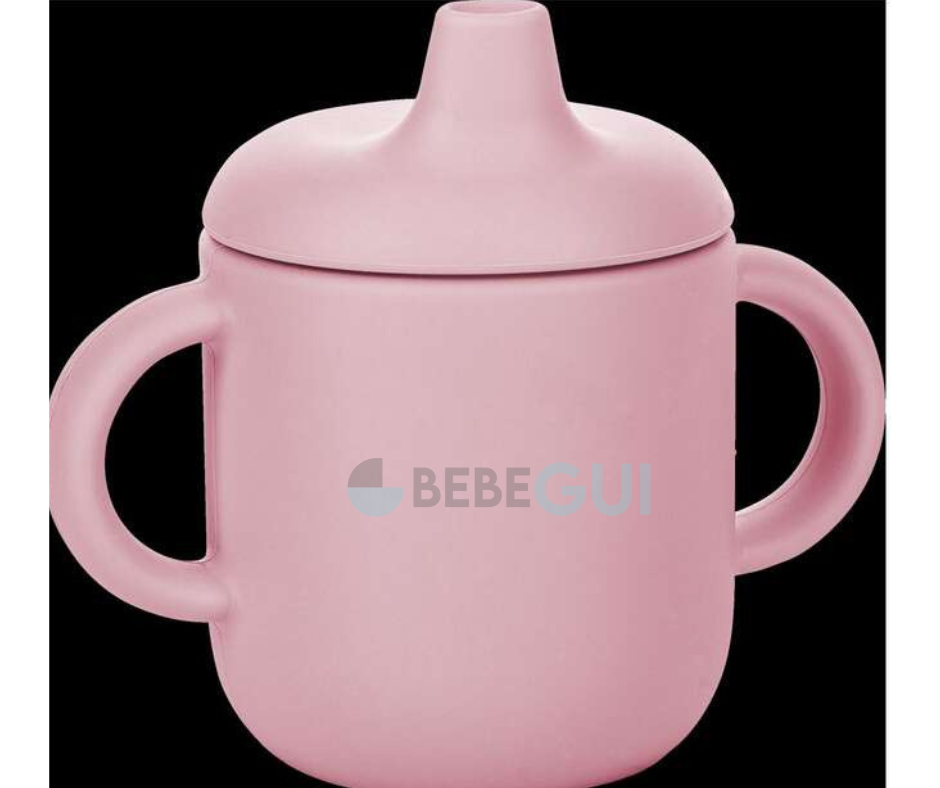 Copo de Silicone Infantil - Pink