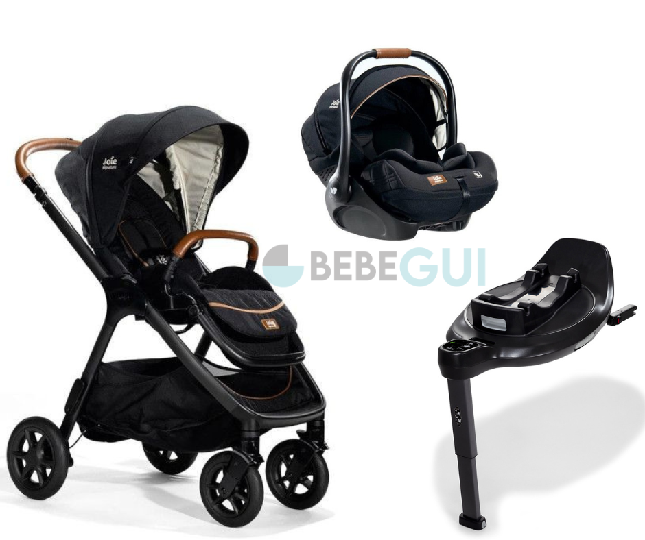 Joie - FINITI SIGNATURE - Eclipse + Joie -  i LEVEL RECLINE SIGNATURE - Eclipse + Joie - i BASE ENCORE BLACK 360º