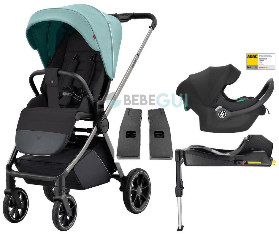 Carrello - ULTRA 5525 - Avocado Green + Avionaut - COSMO SMART 2.0 - Black + Avionaut - BASE DOCK 2 +  Adaptadores