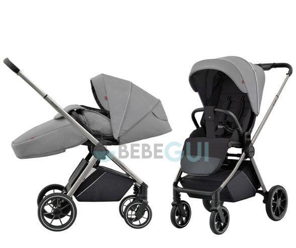 Carrello - ULTRA 5525 - Silk Grey + Avionaut - COSMO SMART 2.0 - Black  + Adaptadores