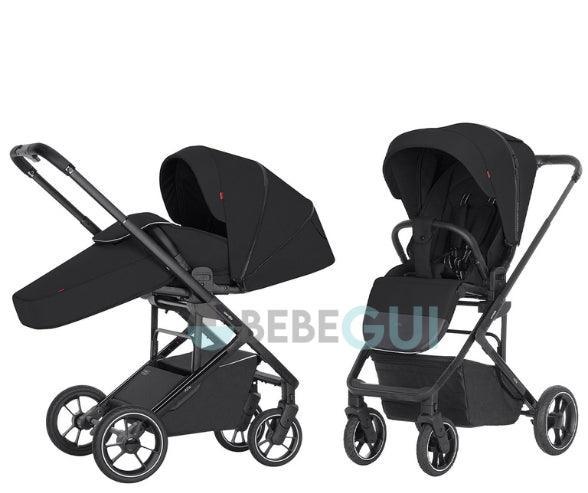 Carrello - ALFA 5508 (2024) -Midnight Black + Avionaut - COSMO SMART 2.0 - Black + Adaptadores